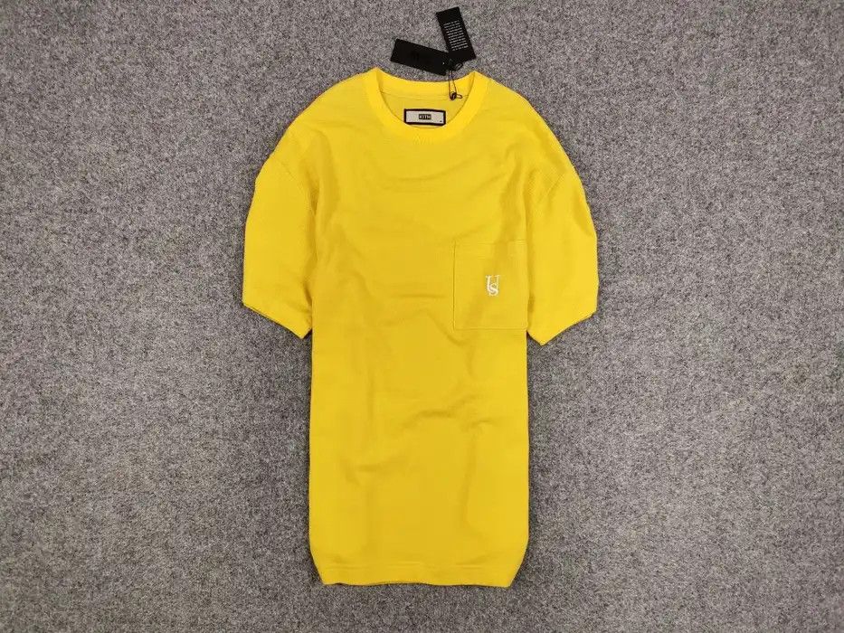 Kith 💛 NEW Kith Pique Quinn SS Pocket Tee Yellow T-Shirt Size US M / EU 48-50 / 2 - 1 Thumbnail