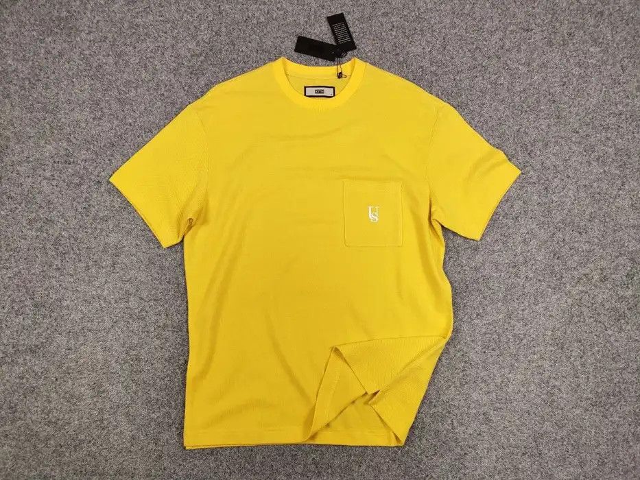 Kith 💛 NEW Kith Pique Quinn SS Pocket Tee Yellow T-Shirt Size US M / EU 48-50 / 2 - 6 Thumbnail