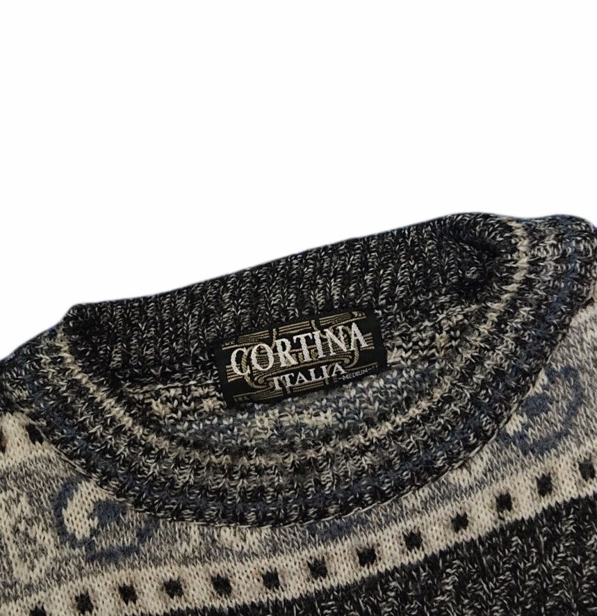 Cortina Vintage Rare 80s Knit cortina italy X Avant Garde Size US XL / EU 56 / 4 - 3 Thumbnail