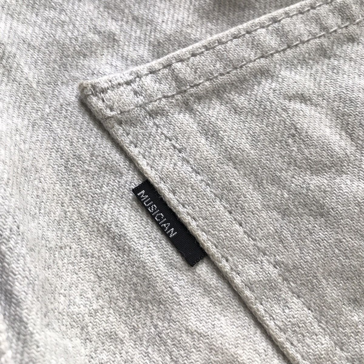 Japanese Brand × Lad Musician Lad Musician Japan Off White Greyish Denim Size US 31 - 9 Thumbnail