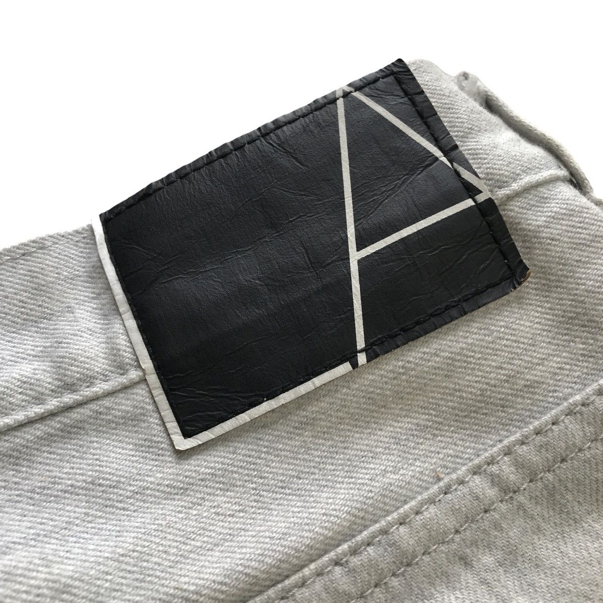 Japanese Brand × Lad Musician Lad Musician Japan Off White Greyish Denim Size US 31 - 8 Thumbnail