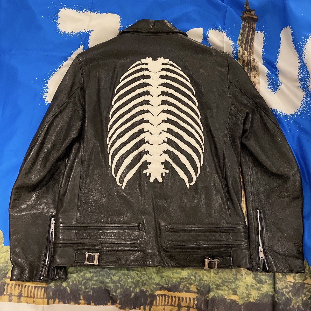 Undercover 13AW Anatomicouture Bone Leather Jacket Size 5