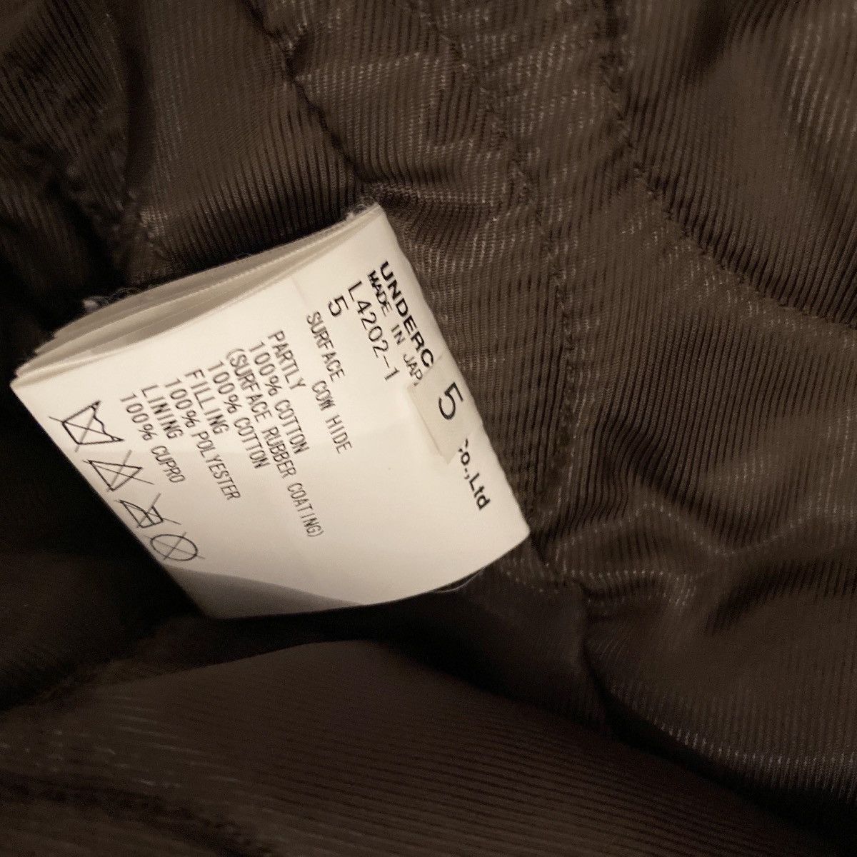 Undercover Undercover 13AW Anatomicouture Bone Leather Jacket Size 5 Size US XXL / EU 58 / 5 - 5 Thumbnail