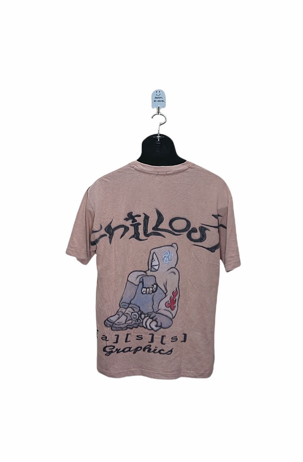 Designer × Japanese Brand × Vintage VINTAGE 90S DESIGNER ART 90S CHILLOST ASS TEE Size US L / EU 52-54 / 3 - 1 Thumbnail