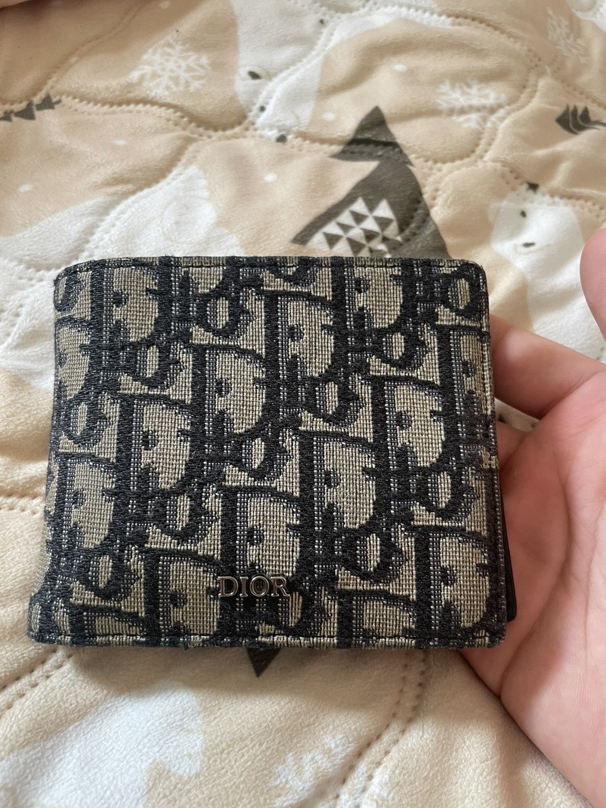 Dior Dior Oblique Bifold Wallet Size ONE SIZE - 1 Thumbnail
