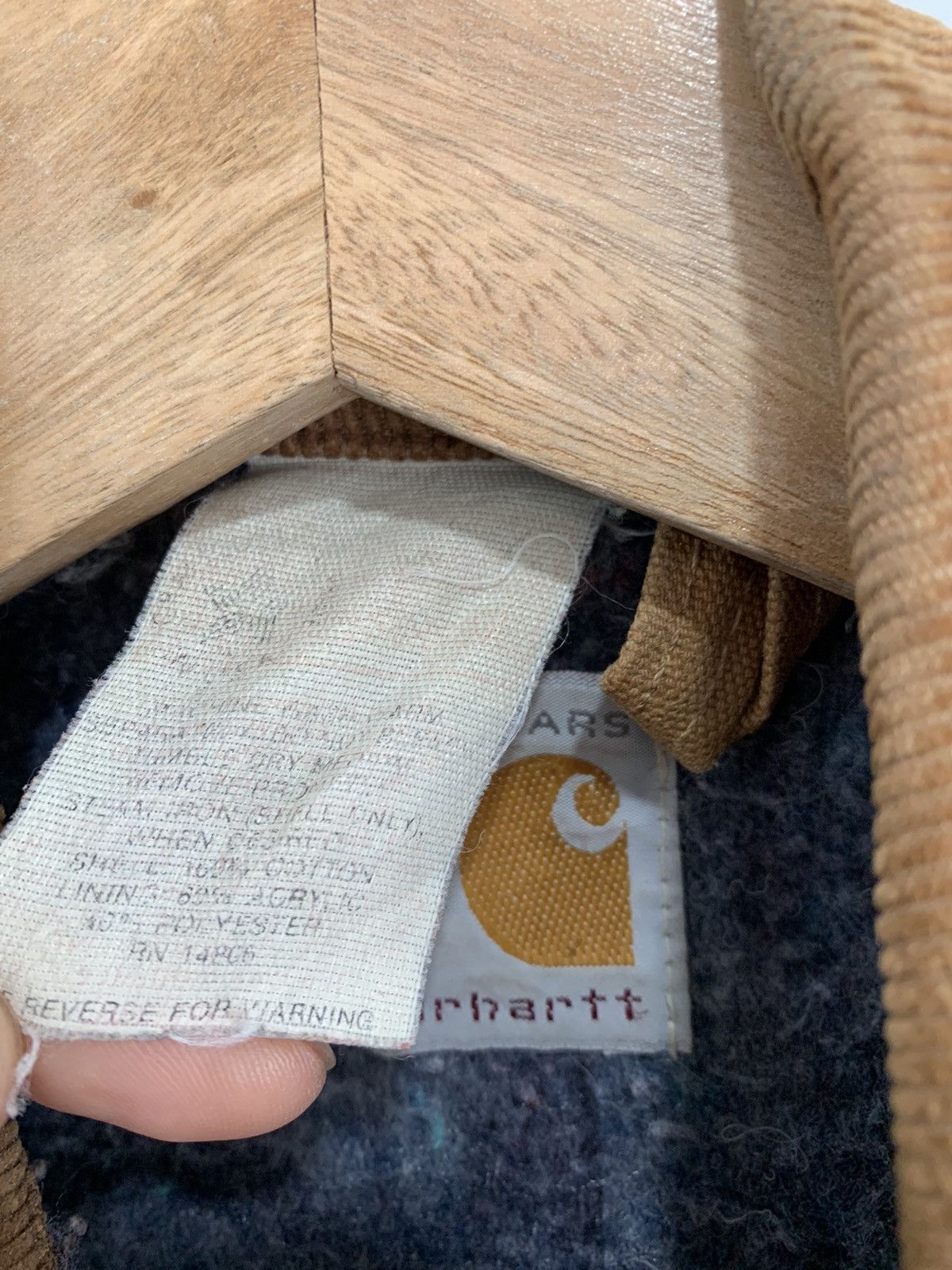 Carhartt Vintage Carhartt Jacket Blanket Fleece Lined detroit Size US S / EU 44-46 / 1 - 4 Thumbnail