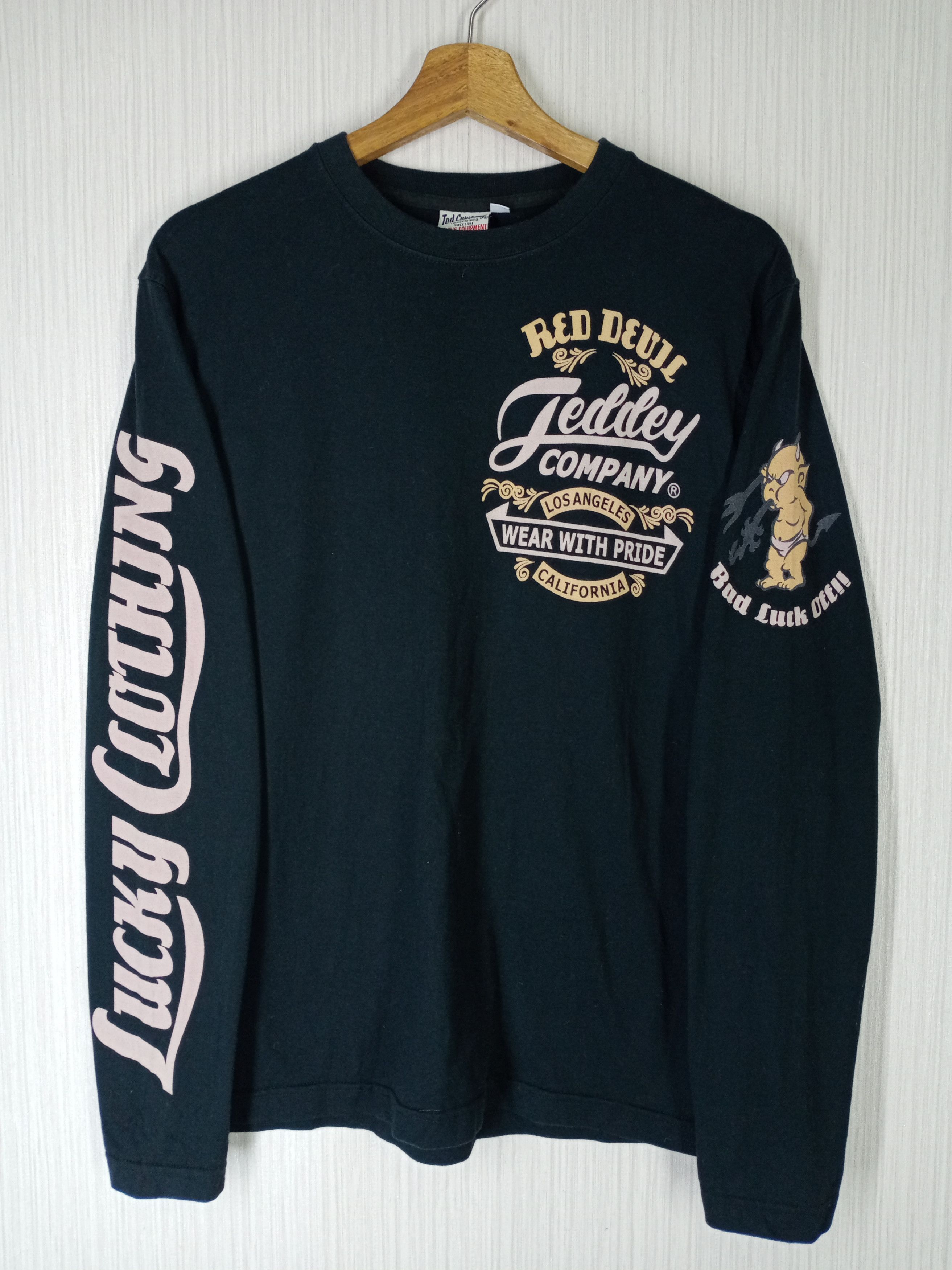 Japanese Brand Vintage Tedman Company Red Devil Lucky Clothing Tshirt Size US M / EU 48-50 / 2 - 3 Thumbnail