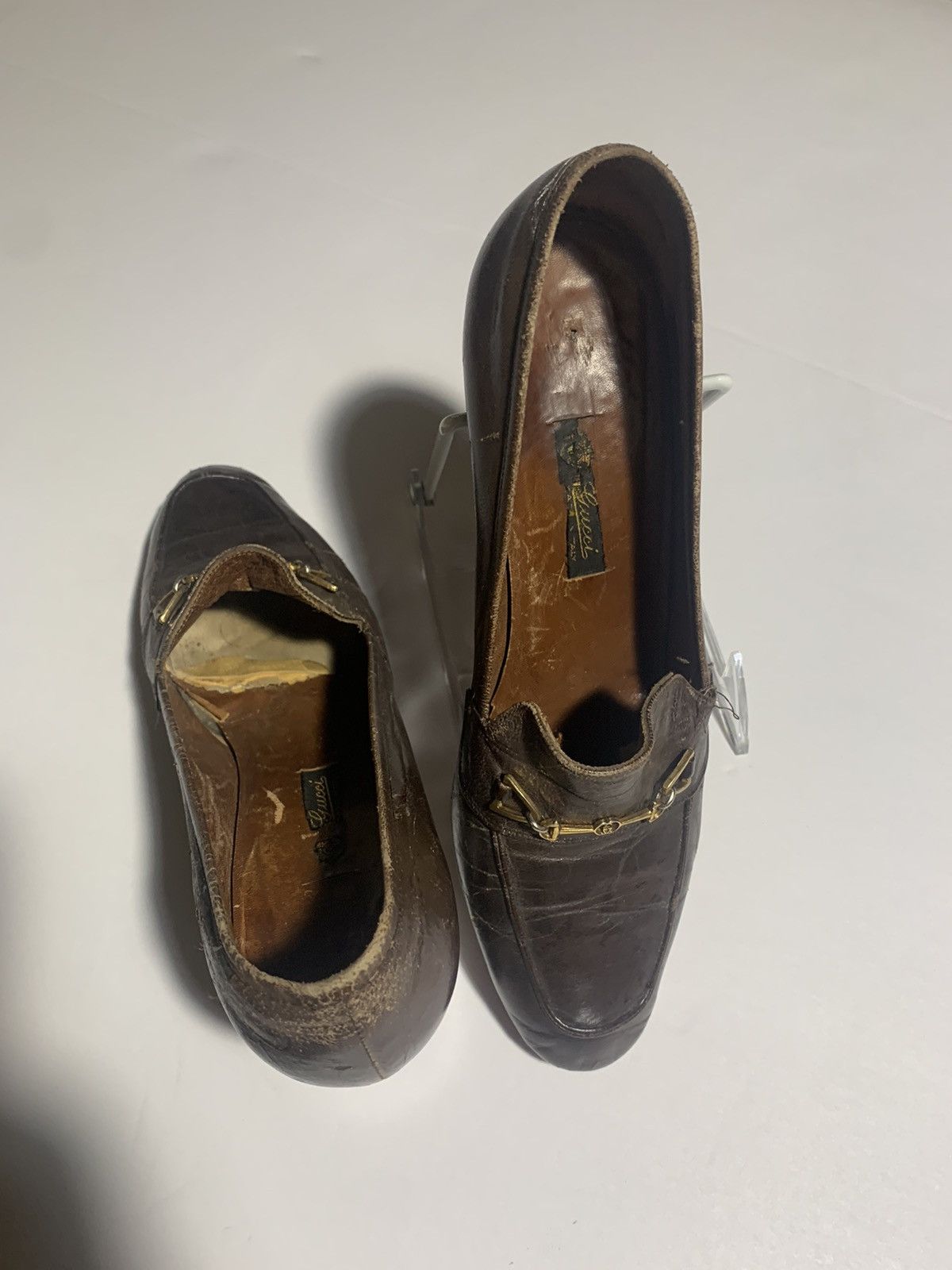 Gucci × Vintage Gucci Classic 70s Vintage Loafer Size US 7 / IT 37 - 3 Thumbnail