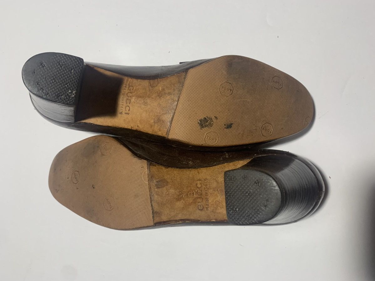 Gucci × Vintage Gucci Classic 70s Vintage Loafer Size US 7 / IT 37 - 4 Thumbnail
