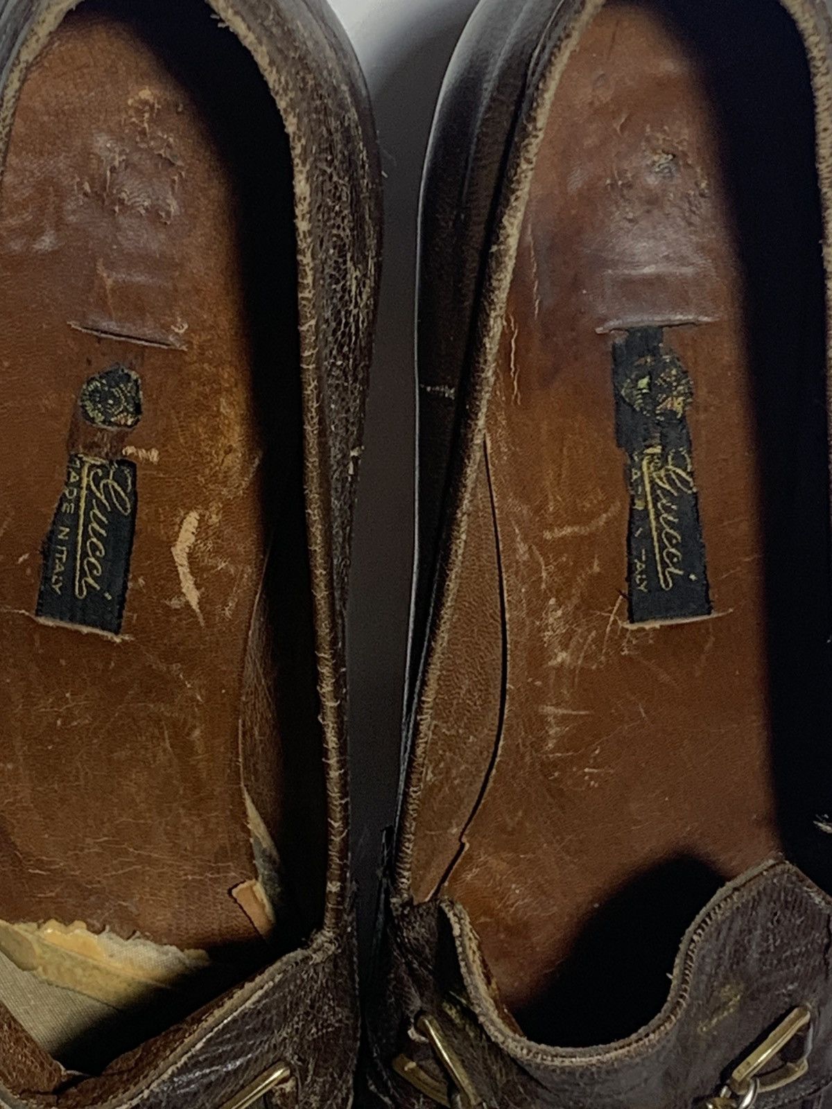 Gucci × Vintage Gucci Classic 70s Vintage Loafer Size US 7 / IT 37 - 7 Thumbnail