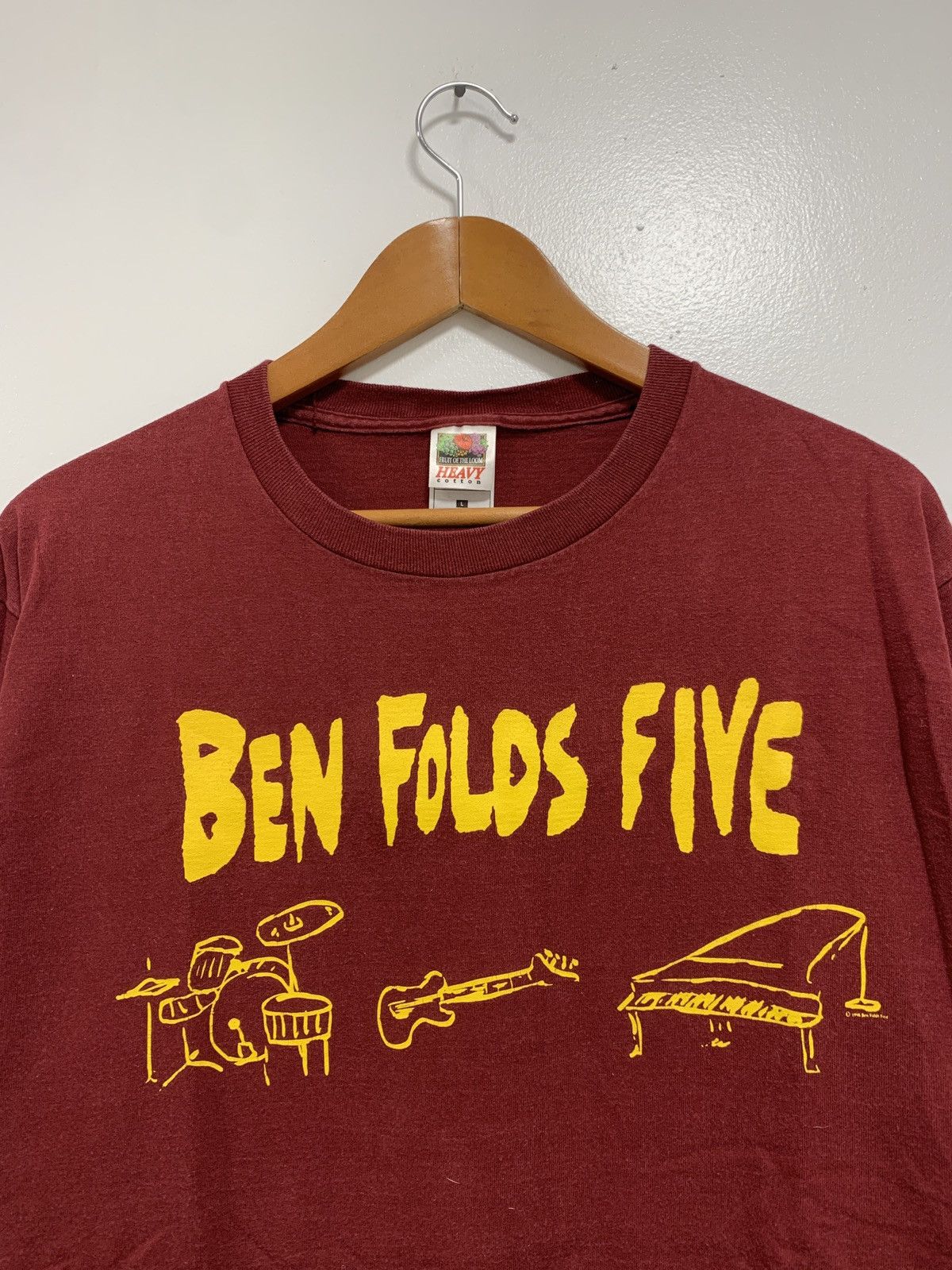 Vintage Vintage Ben folds five kiss my ass t shirt 1997 | Grailed