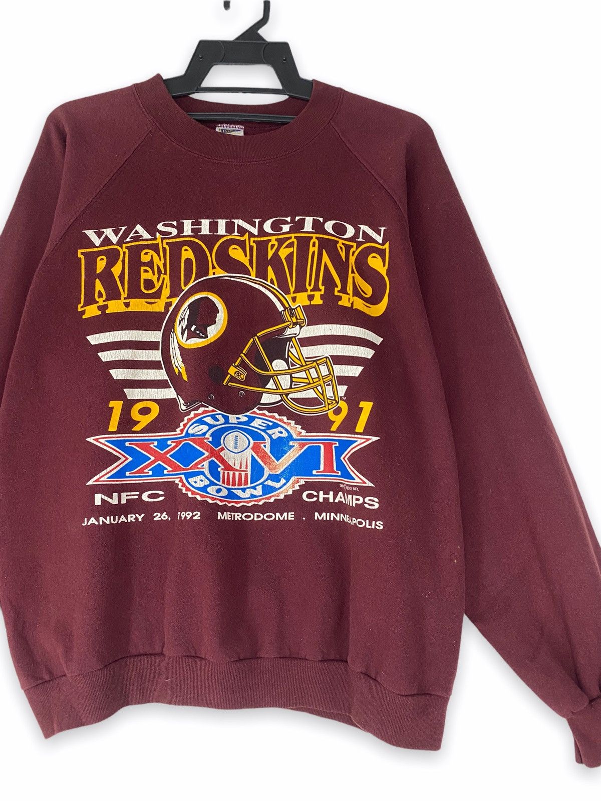 NFL Vintage rare 1991 Washington Red Skins NFC Champs Size US L / EU 52-54 / 3 - 2 Thumbnail