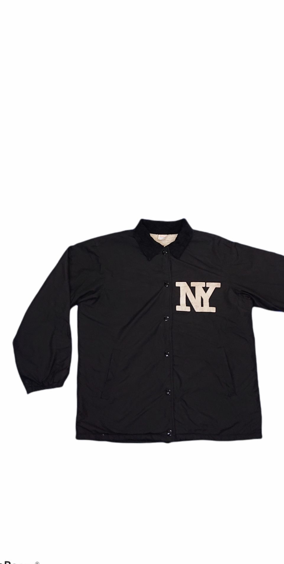 VINTAGE CHAMPION NY BASEBALLL SHERPA JACKET