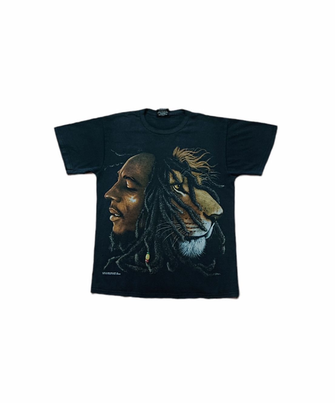 Band Tees × Bob Marley × Vintage Vintage Bob Marley Sion Jah Tees Size US M / EU 48-50 / 2 - 1 Thumbnail