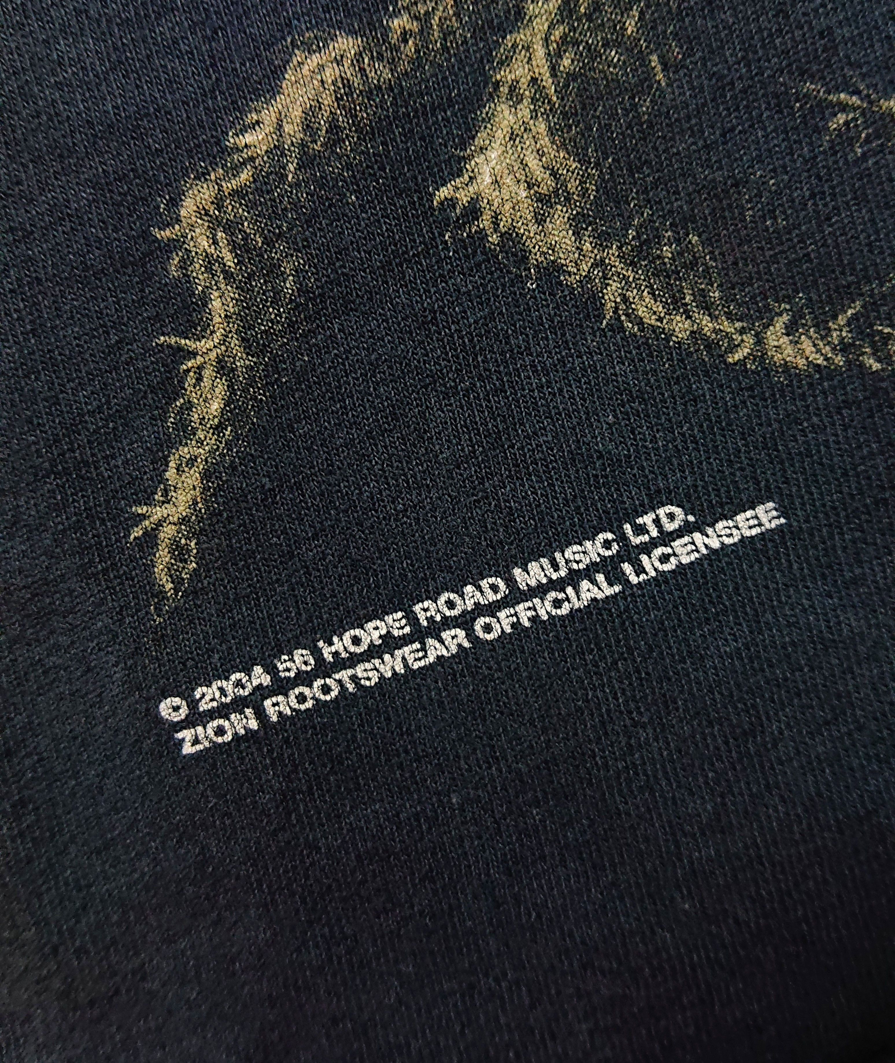 Band Tees × Bob Marley × Vintage Vintage Bob Marley Sion Jah Tees Size US M / EU 48-50 / 2 - 3 Thumbnail