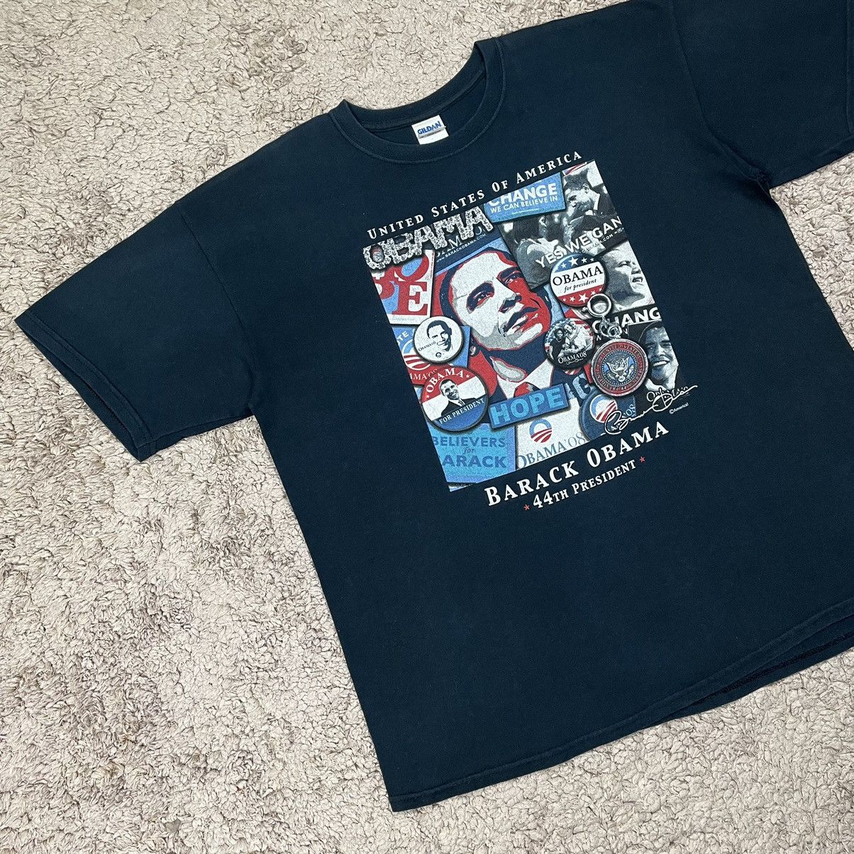Vintage The 44th President Of USA Barack Obama T-shirt Size US XL / EU 56 / 4 - 3 Thumbnail