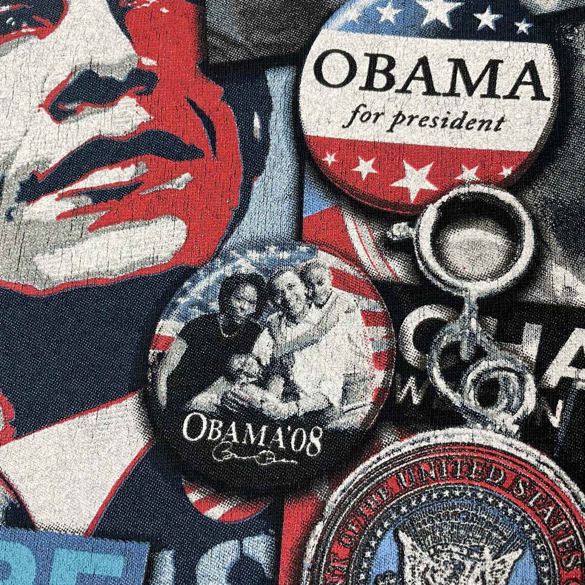 Vintage The 44th President Of USA Barack Obama T-shirt Size US XL / EU 56 / 4 - 8 Thumbnail
