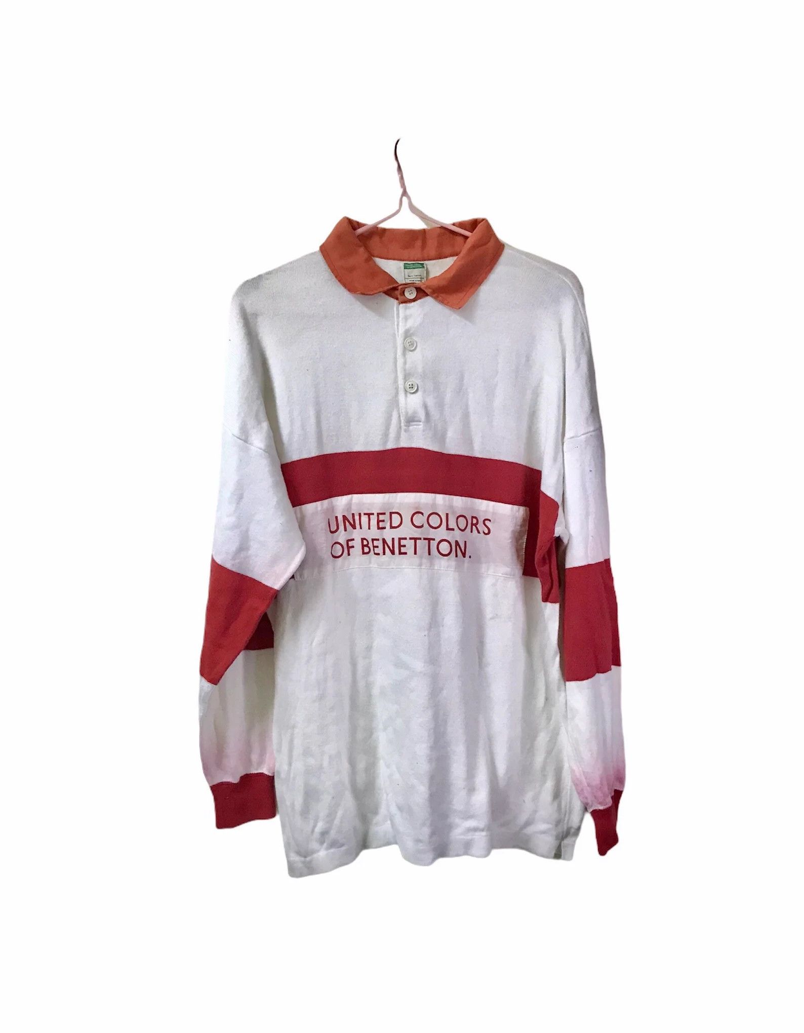 Vintage 80s United Colors of Benetton Polo Rugby Shirts