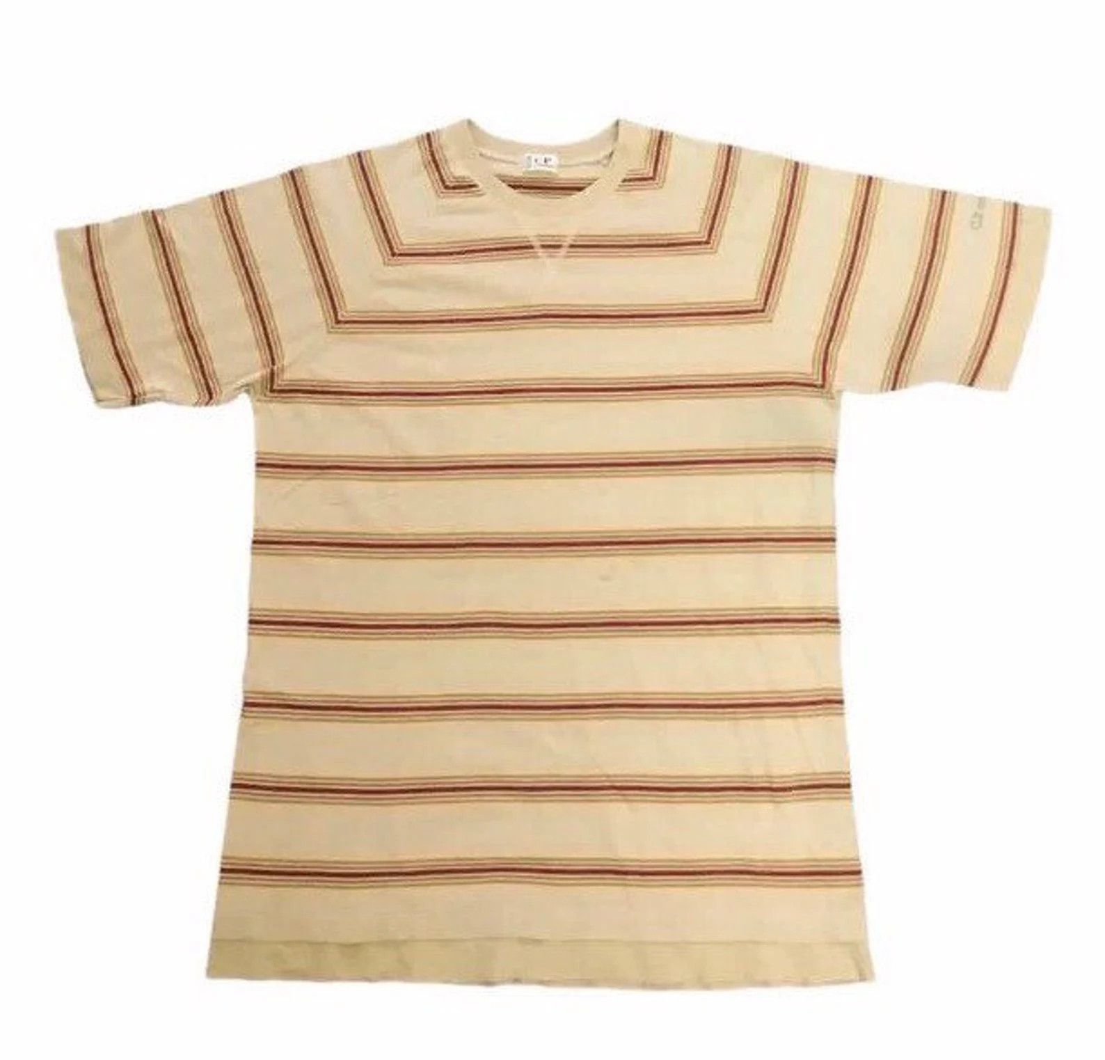 C.P. Company × Vintage VINTAGE CP COMPANY STRIPES TSHIRT Size US L / EU 52-54 / 3 - 1 Thumbnail
