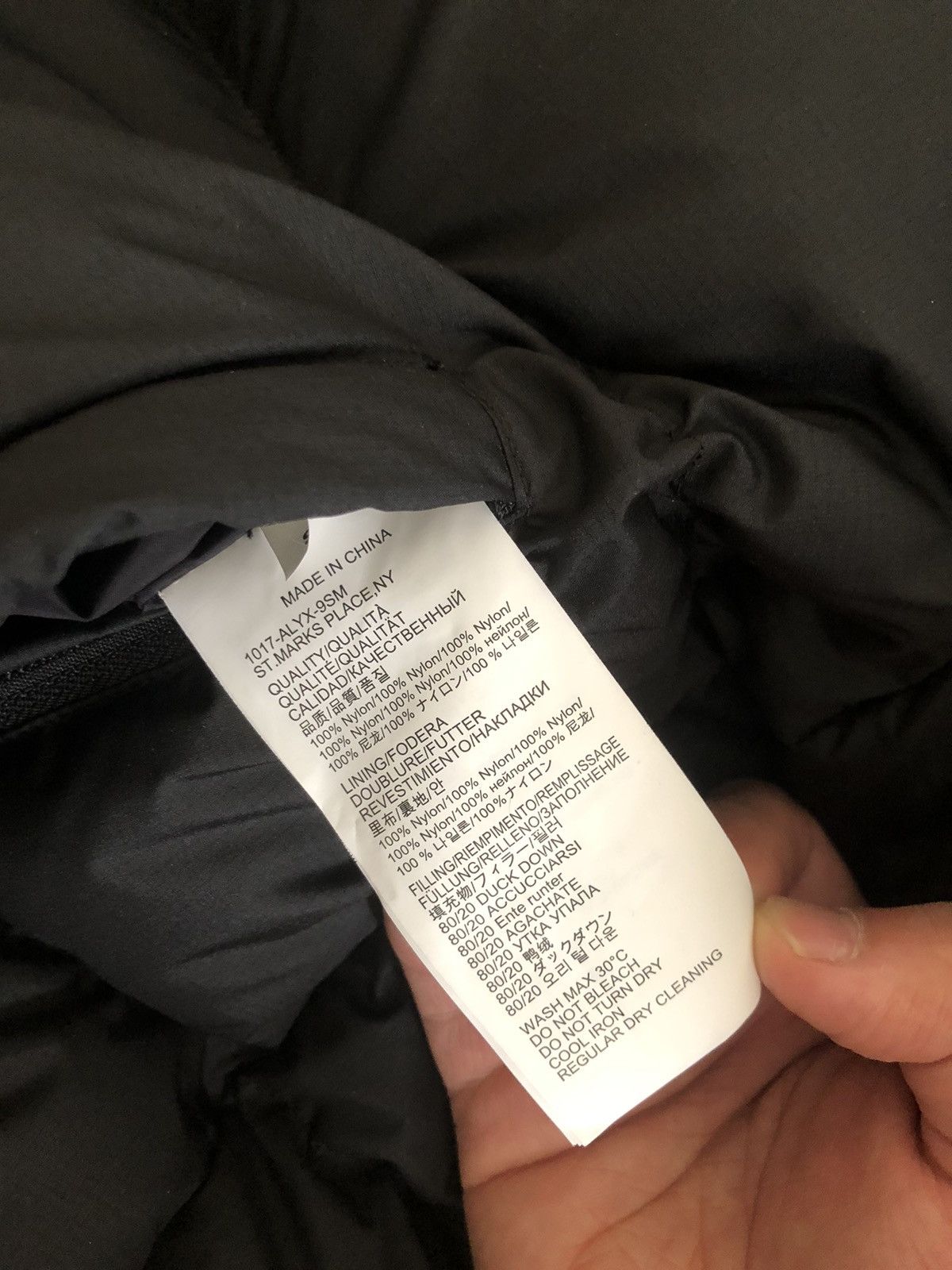 1017 ALYX 9SM 1017 ALYX 9SM PUFFER JACKET Size US S / EU 44-46 / 1 - 8 Thumbnail