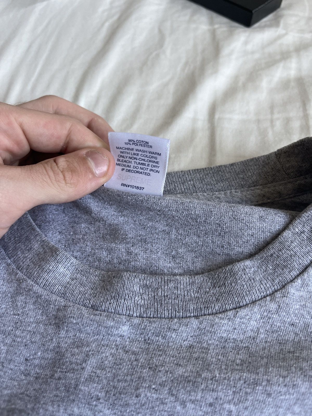 Supreme SUPREME SS18 RIPPLE LOGO LS TEE Size US M / EU 48-50 / 2 - 4 Thumbnail