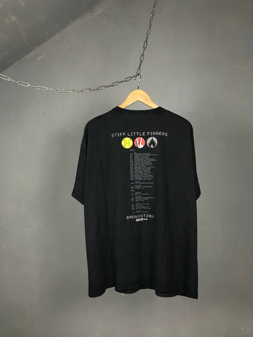 Band Tees Stiff little fingers 2010 vintage rock band tour tee Size US XXL / EU 58 / 5 - 2 Thumbnail