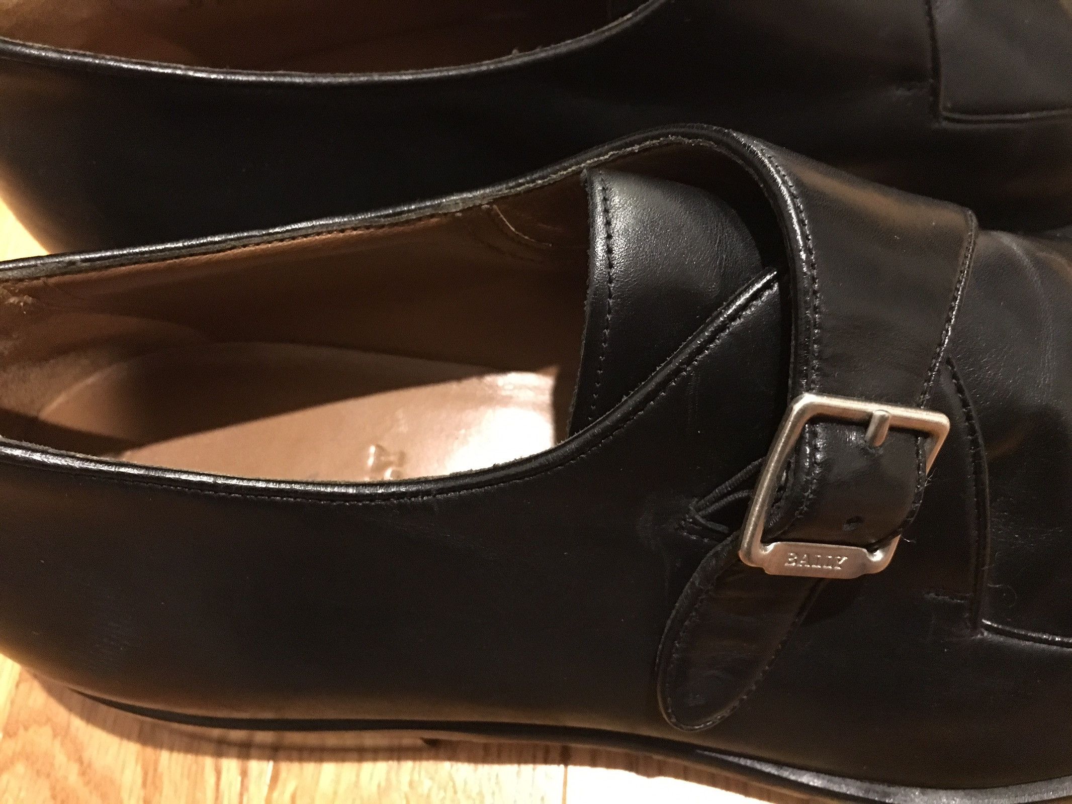 Bally monk strap best sale