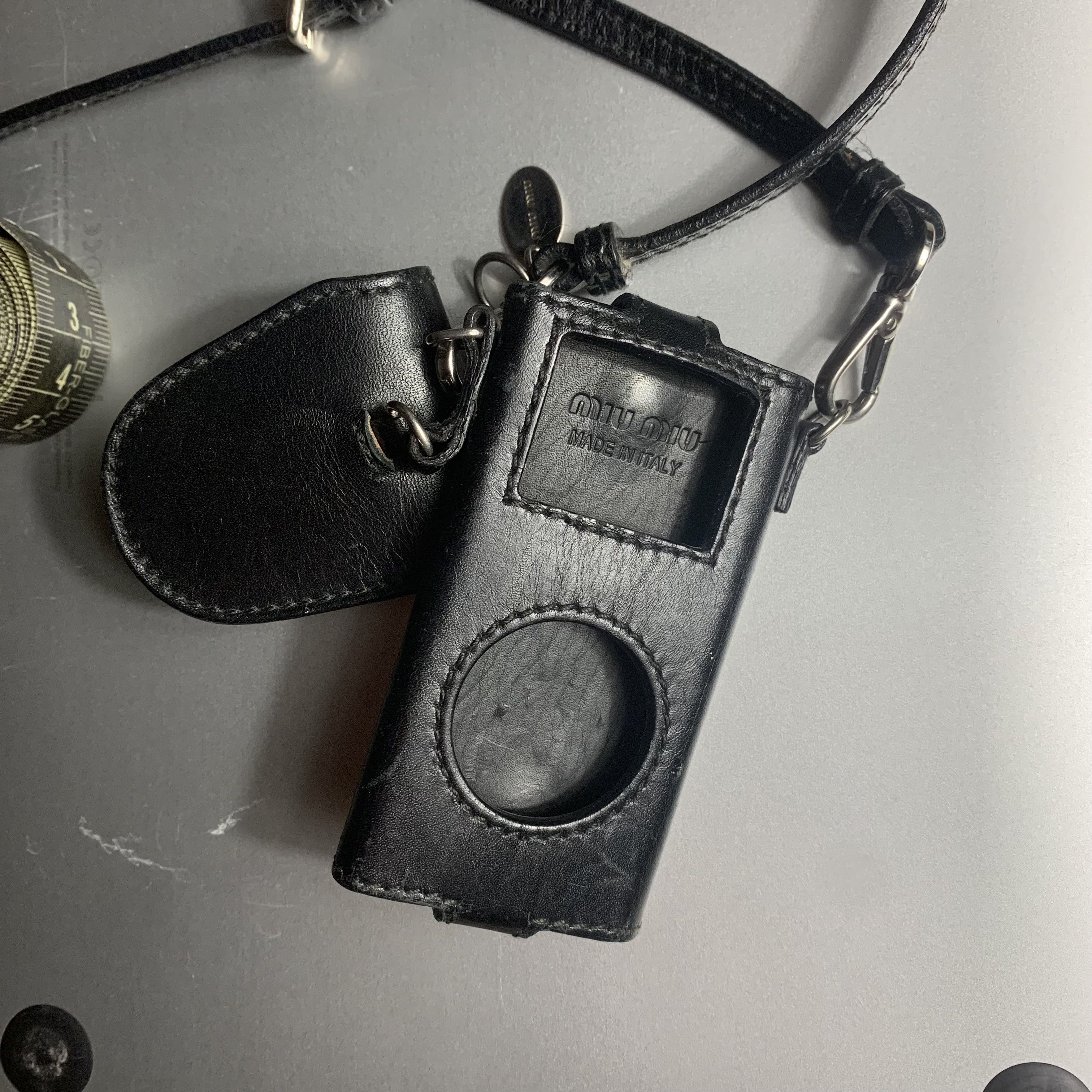 Original Miu Miu leather iPod bag