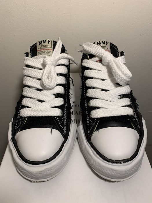 Miharayasuhiro Maison Mihara Yasuhiro distressed low top | Grailed