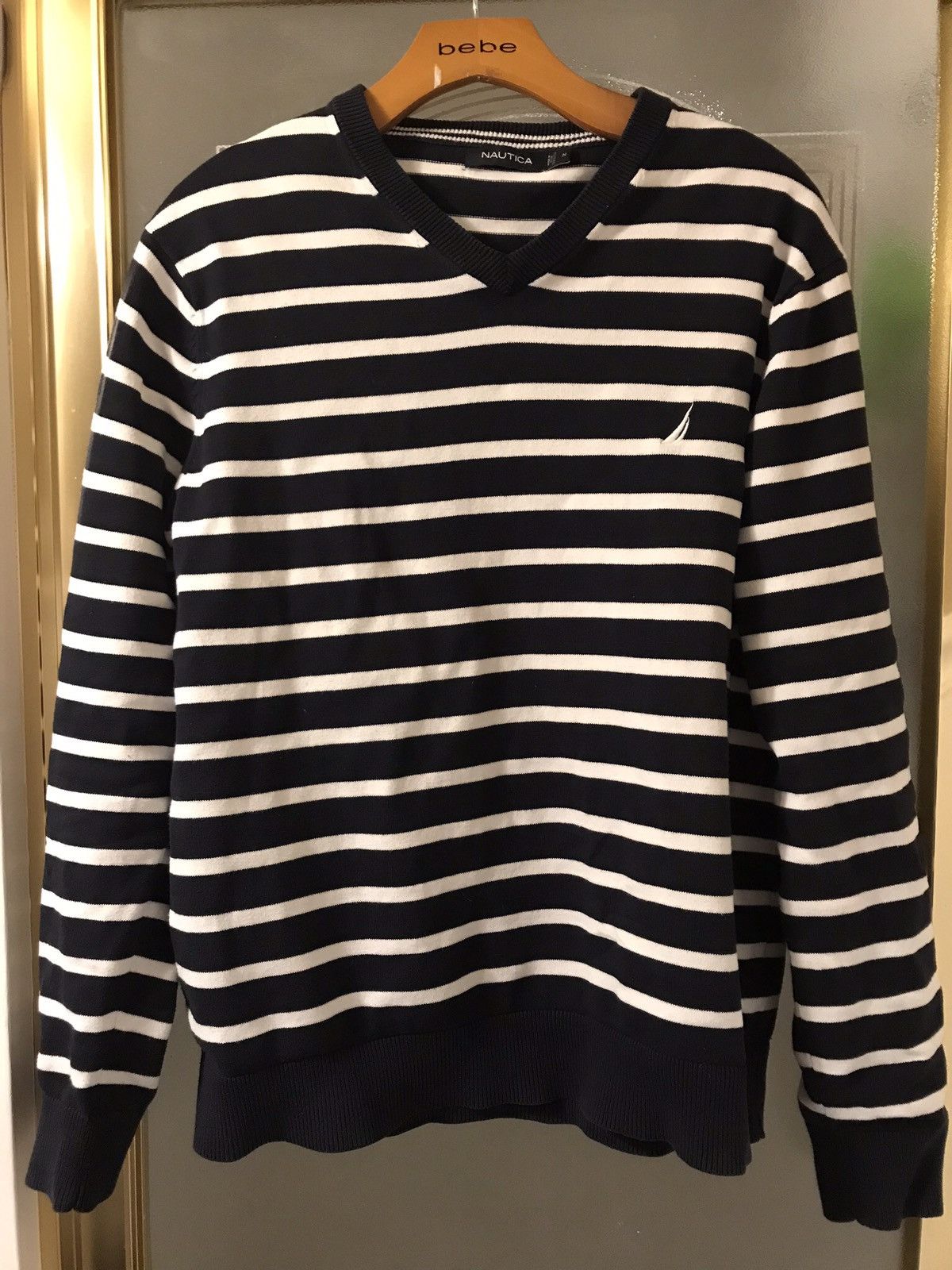 Nautica Striped Long Sleeve Size US M / EU 48-50 / 2 - 1 Thumbnail