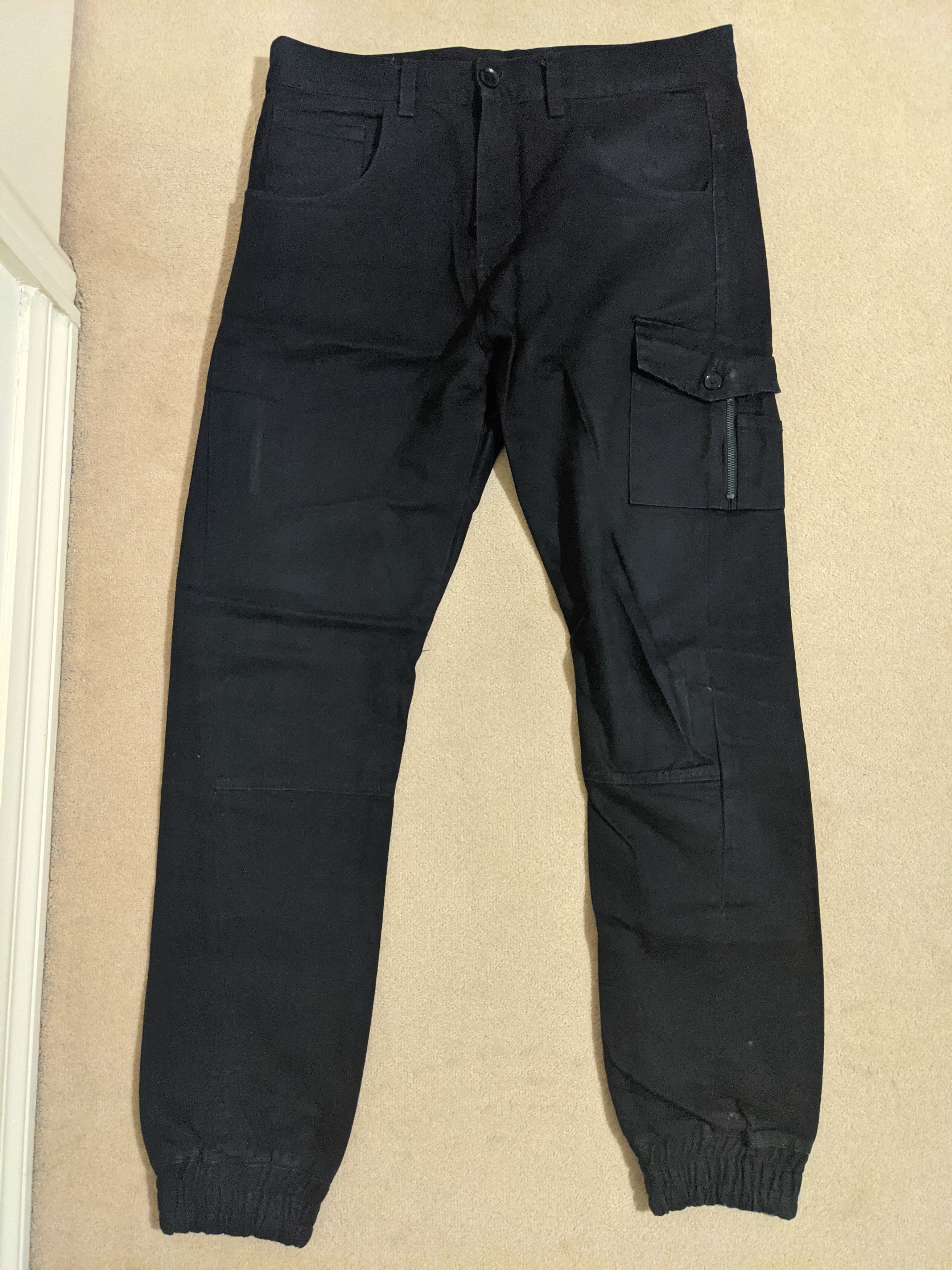 Saxony AW11 Carrot Fit Cargo Pants Cuffed Hem Size US 32 / EU 48 - 1 Thumbnail
