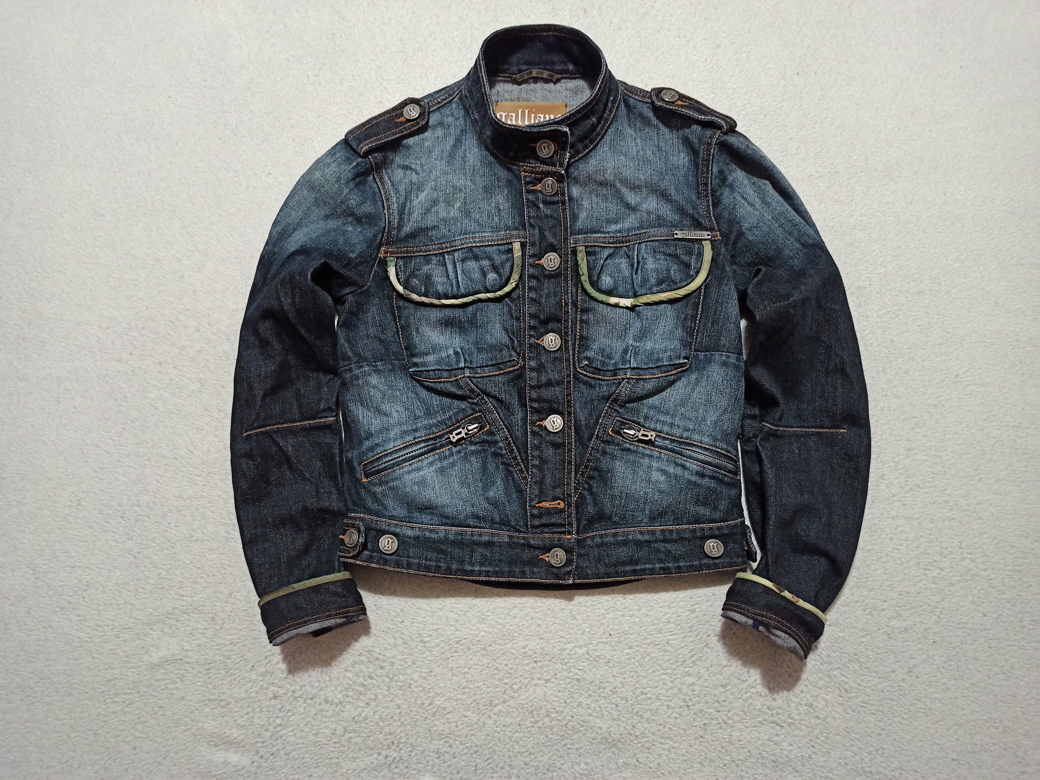 John Galliano Galliano denim jacket Size M / US 6-8 / IT 42-44 - 1 Thumbnail