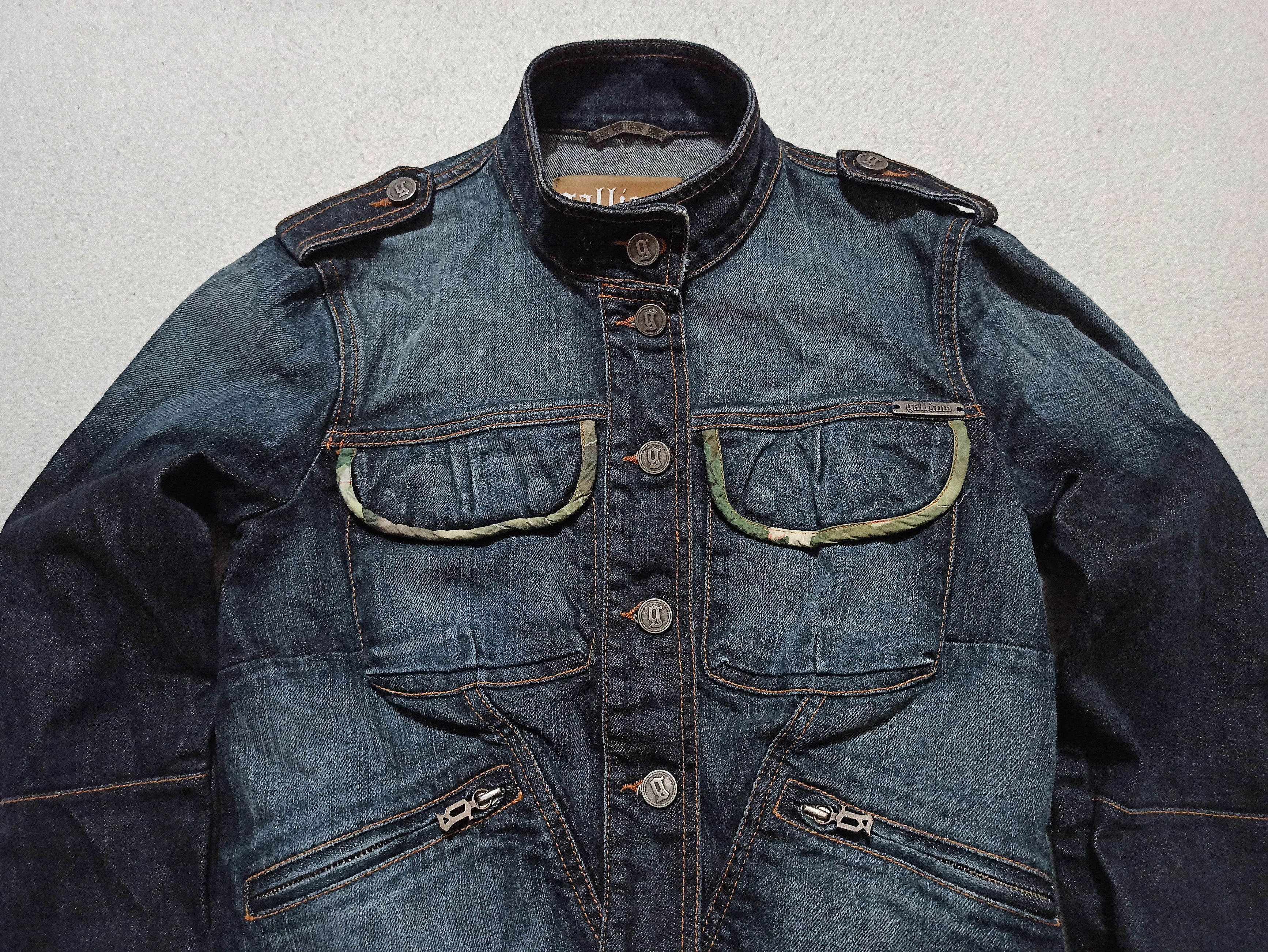 John Galliano Galliano denim jacket Size M / US 6-8 / IT 42-44 - 2 Thumbnail