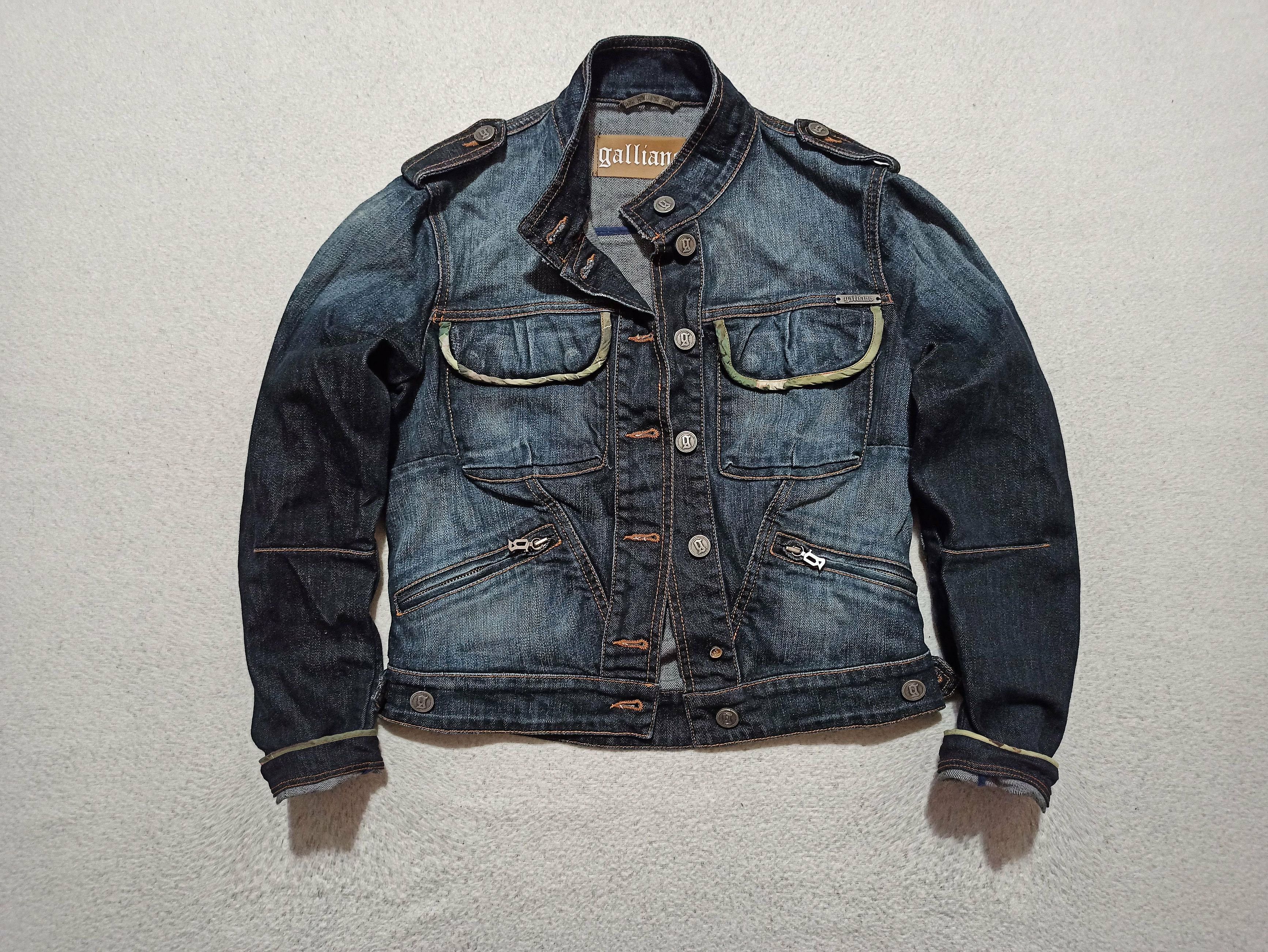 John Galliano Galliano denim jacket Size M / US 6-8 / IT 42-44 - 5 Thumbnail