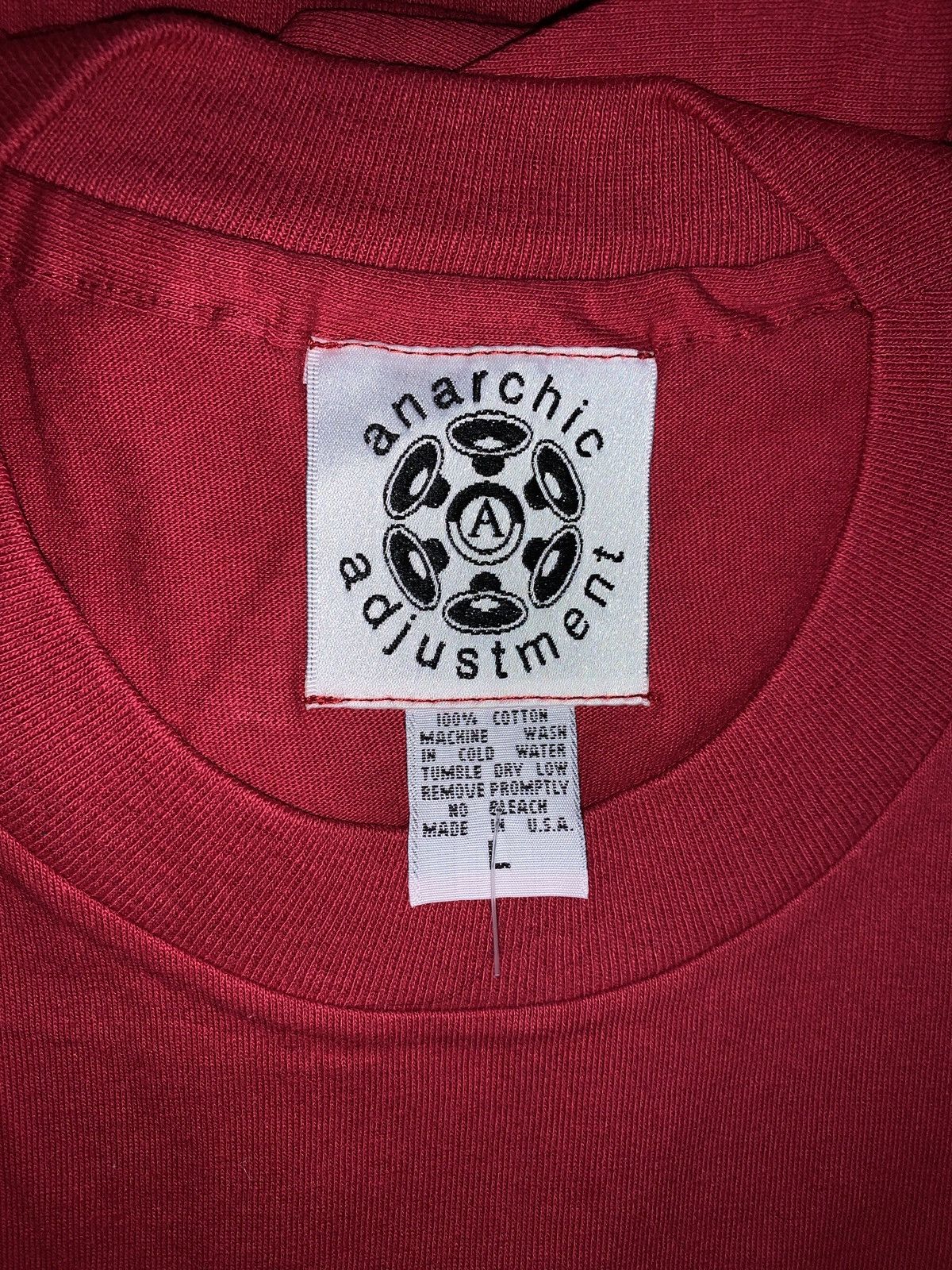 Other VINTAGE ANARCHIC ADJUSTMENT DeadStock Totem Tee Size US L / EU 52-54 / 3 - 5 Thumbnail