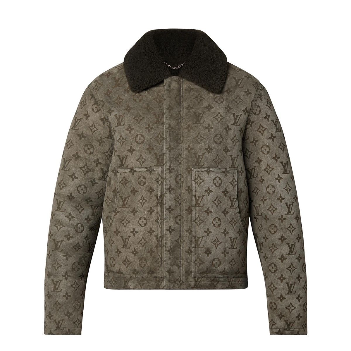 Louis Vuitton Louis Vuitton x Virgil Abloh Monogram LVSE Shearling ...