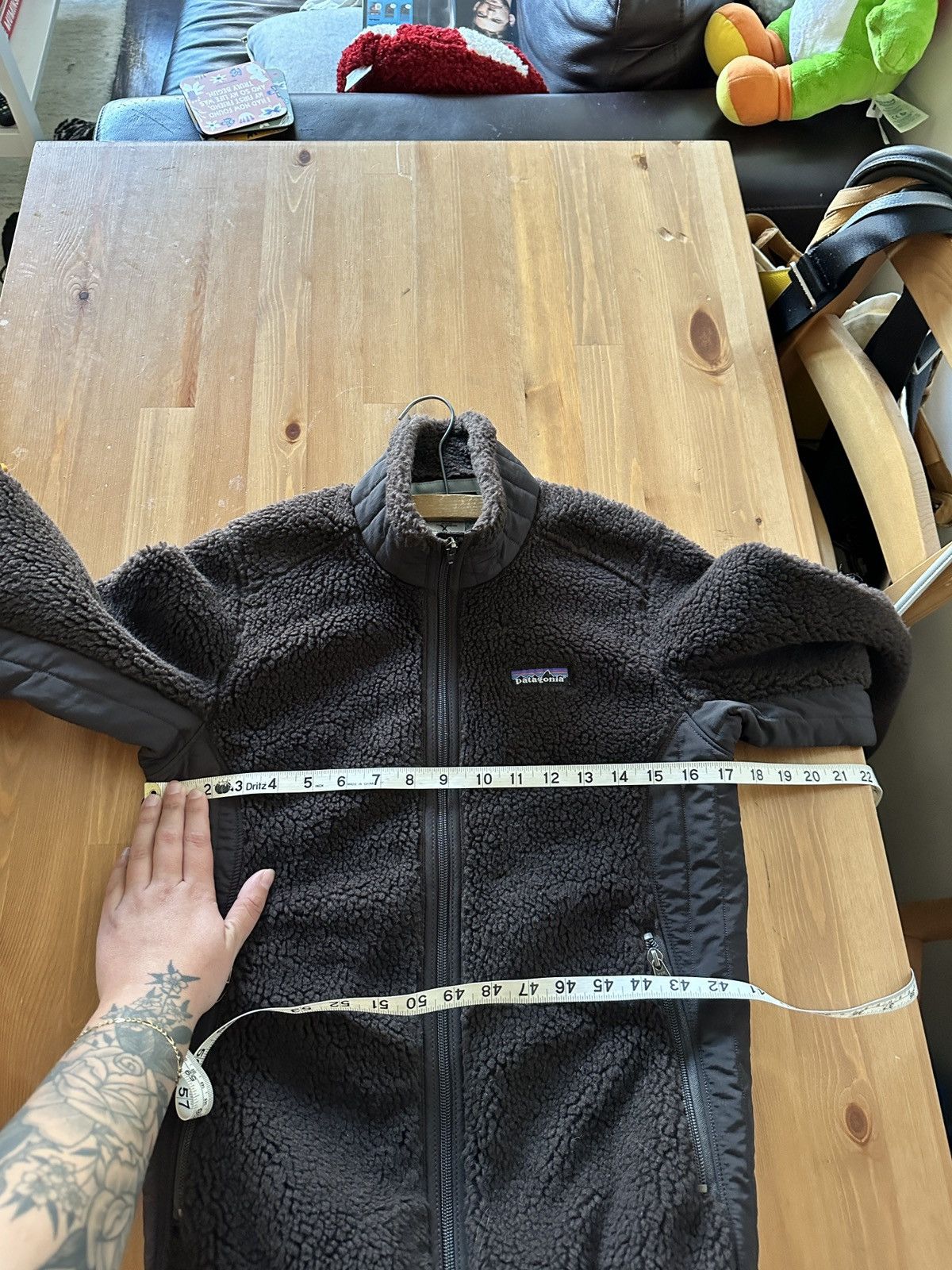 Patagonia Y2K Patagonia Retro-X Fleece Deep Pile Mocha Brown 2007 Size XS / US 0-2 / IT 36-38 - 5 Thumbnail