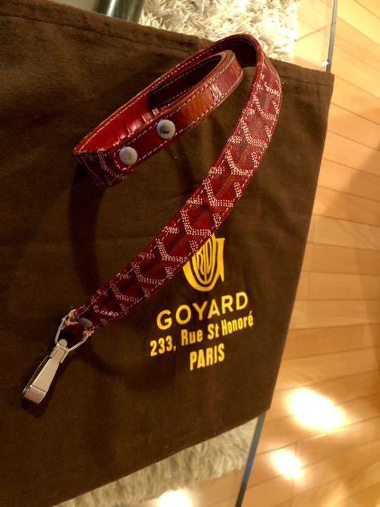 Goyard Red Goyard Dog Leash Grailed