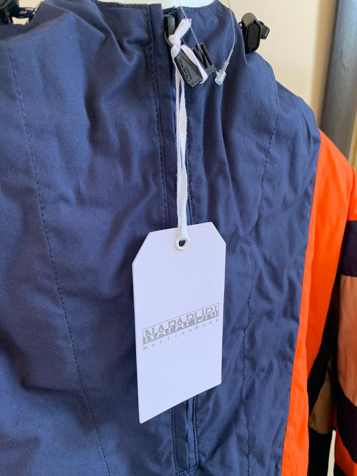 Martine Rose × Napapijri Logo Wind Breaker in Navy / Orange Size US L / EU 52-54 / 3 - 10 Thumbnail