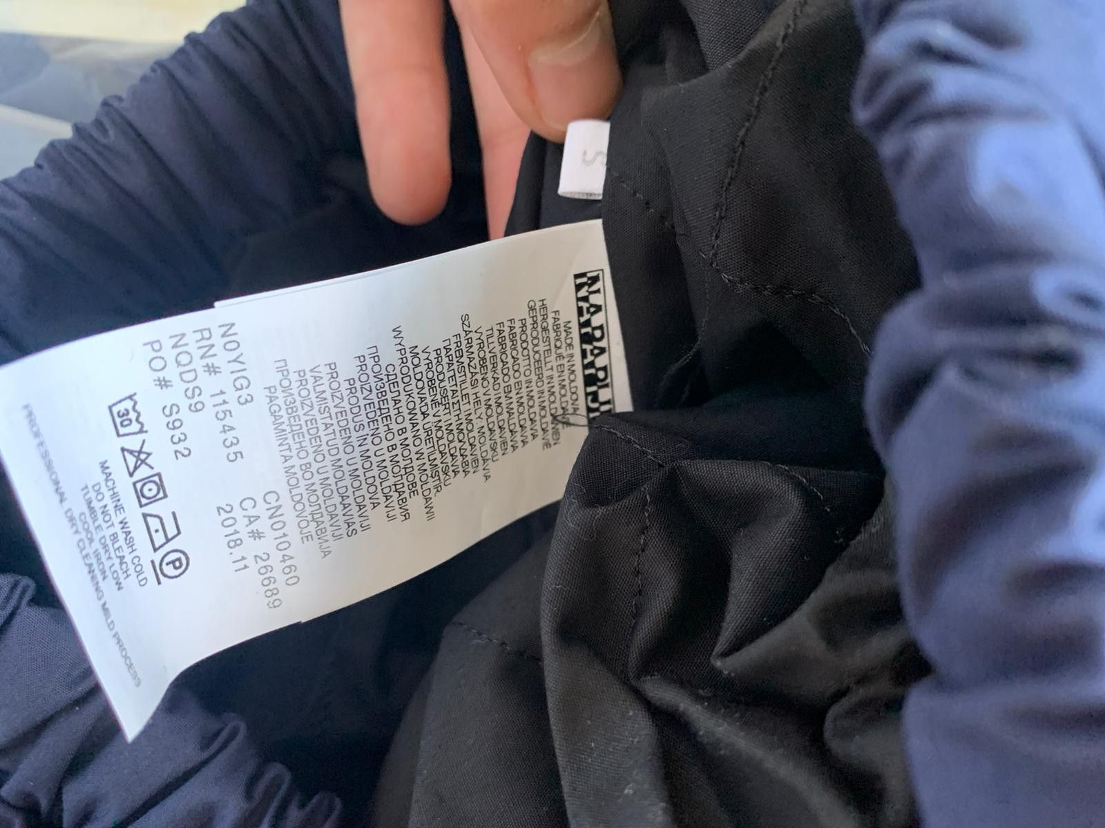 Martine Rose × Napapijri Logo Wind Breaker in Navy / Orange Size US L / EU 52-54 / 3 - 13 Thumbnail