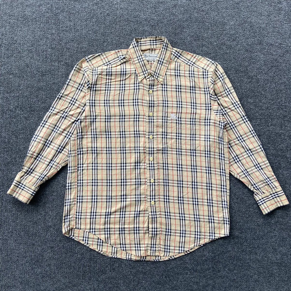 Burberry Burberry long sleeve Nova Check Harrington Style shirt Size US L / EU 52-54 / 3 - 1 Thumbnail