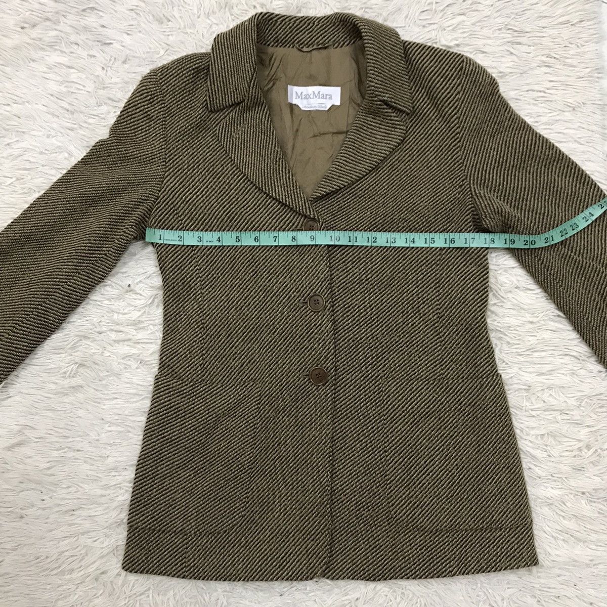 Max Mara Max Mara Wool Coat Jacket Size S / US 4 / IT 40 - 11 Thumbnail
