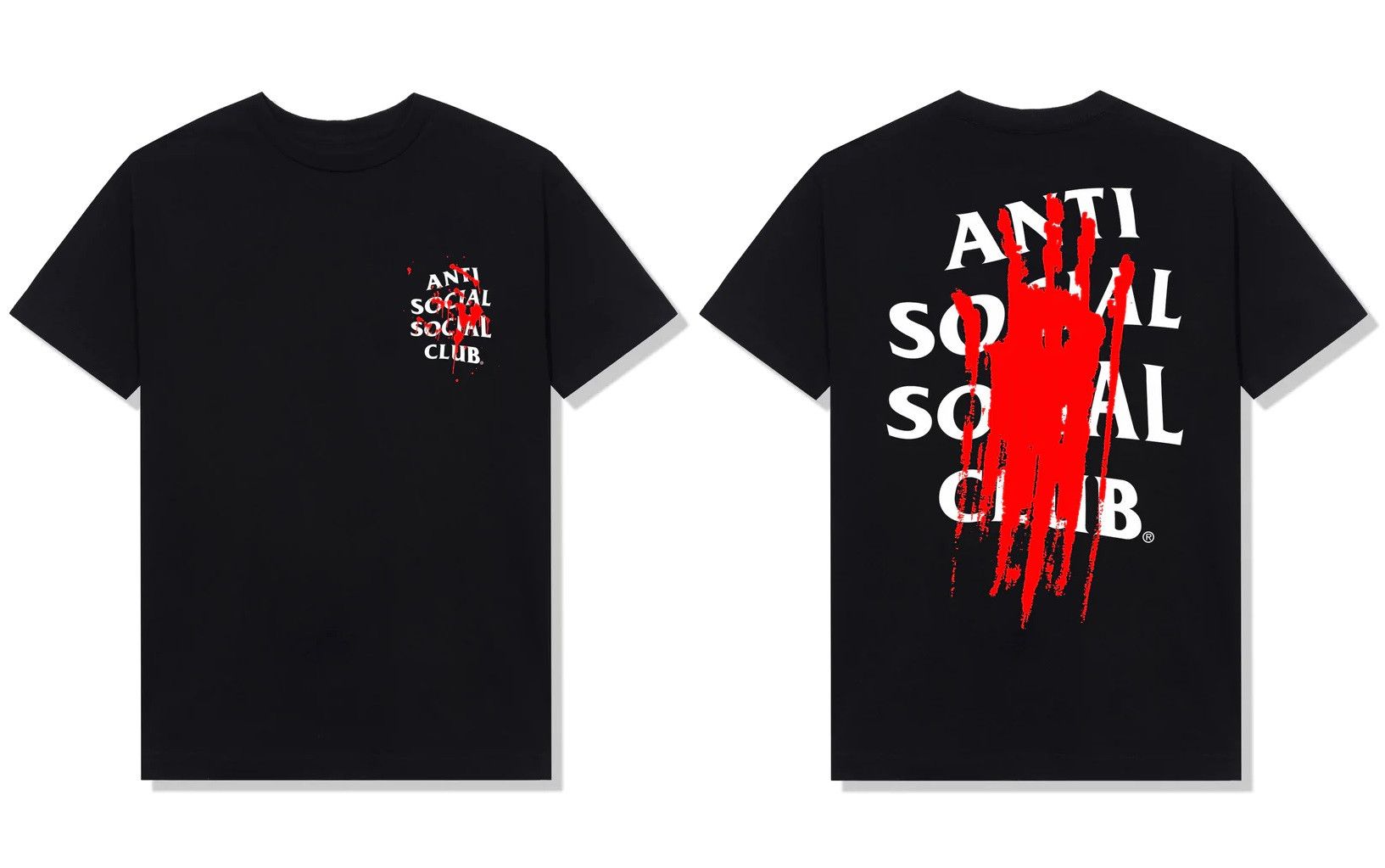 Anti Social Social Club DS Halloween collection ASSC Imprint Black Tee FTP KITH BAPE Size US L / EU 52-54 / 3 - 1 Thumbnail