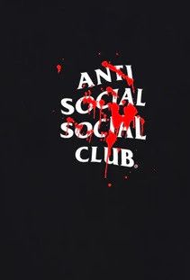 Anti Social Social Club DS Halloween collection ASSC Imprint Black Tee FTP KITH BAPE Size US L / EU 52-54 / 3 - 6 Thumbnail