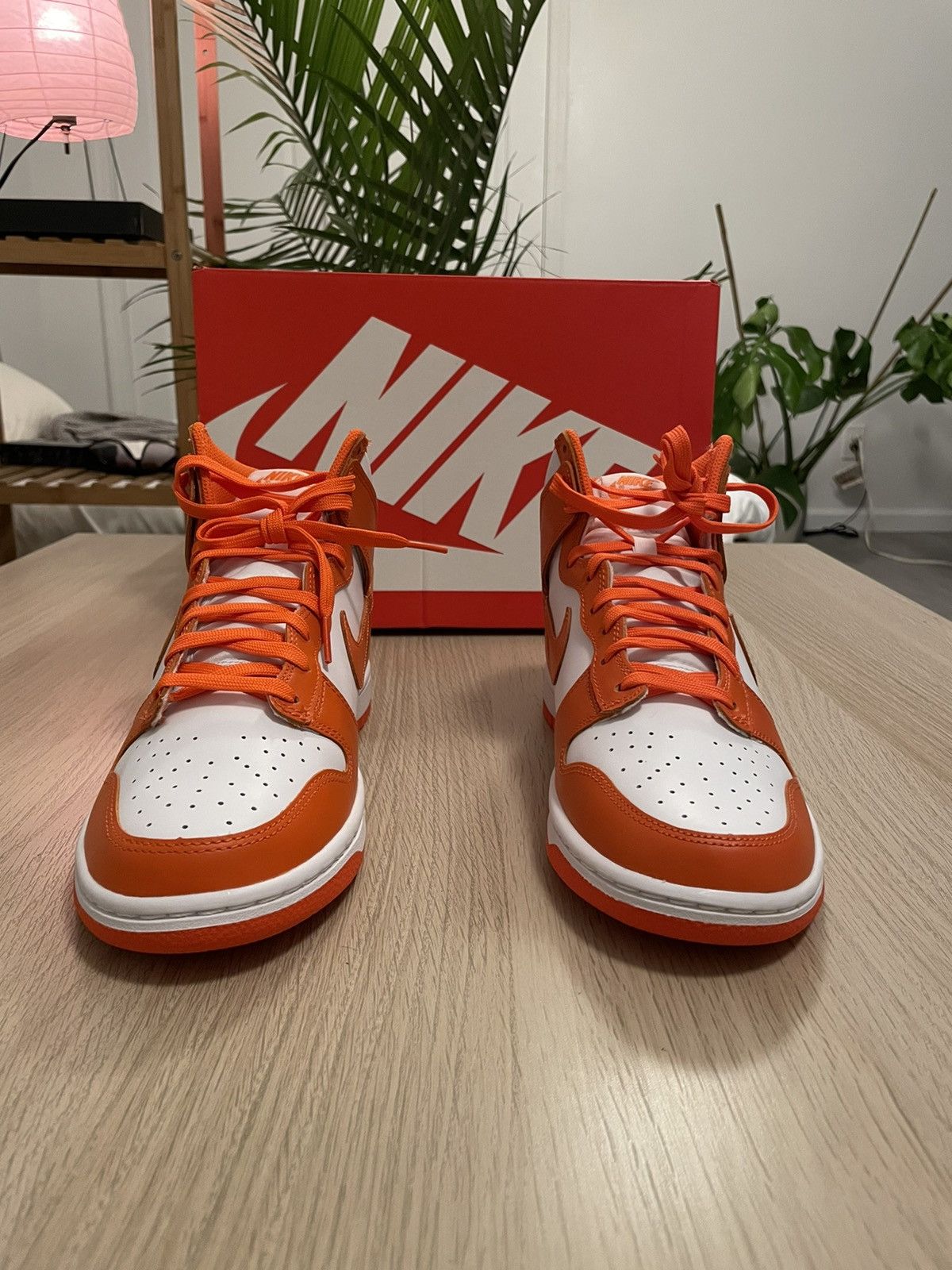 Nike Nike Dunk High Syracuse 2021 Size US 8.5 / EU 41-42 - 3 Thumbnail