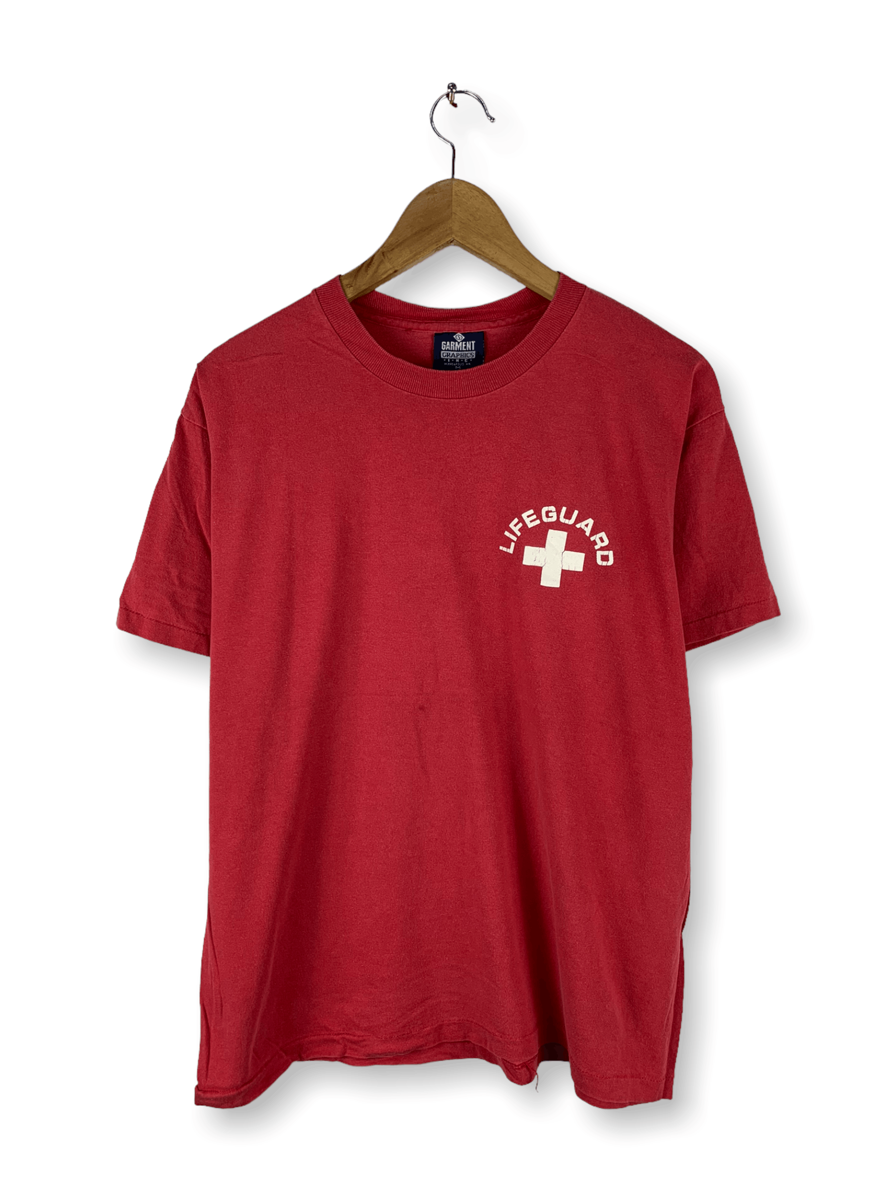 Vintage 🔥Vintage 90s Lifeguard USA Tee Size US M / EU 48-50 / 2 - 1 Thumbnail