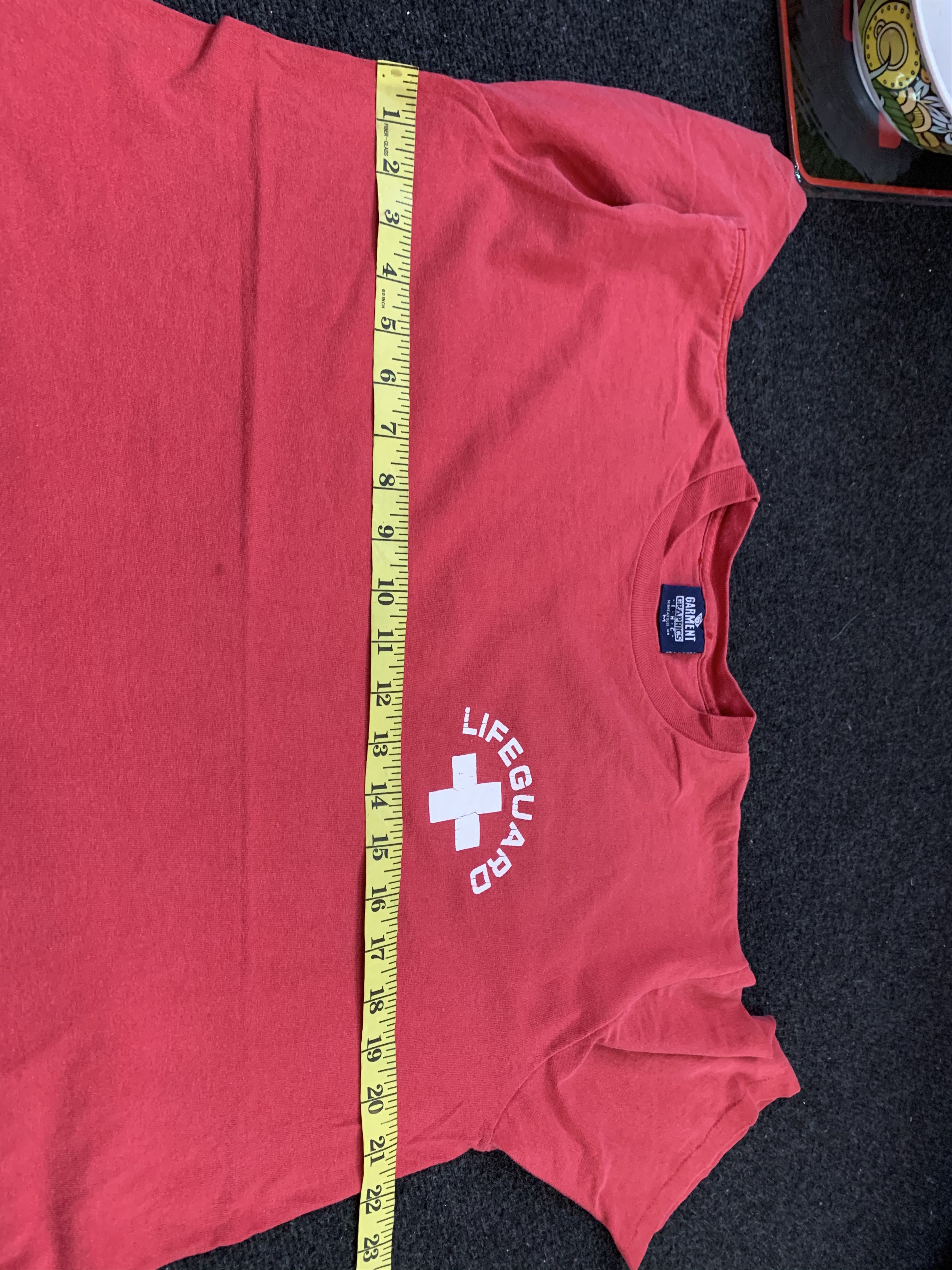 Vintage 🔥Vintage 90s Lifeguard USA Tee Size US M / EU 48-50 / 2 - 8 Thumbnail