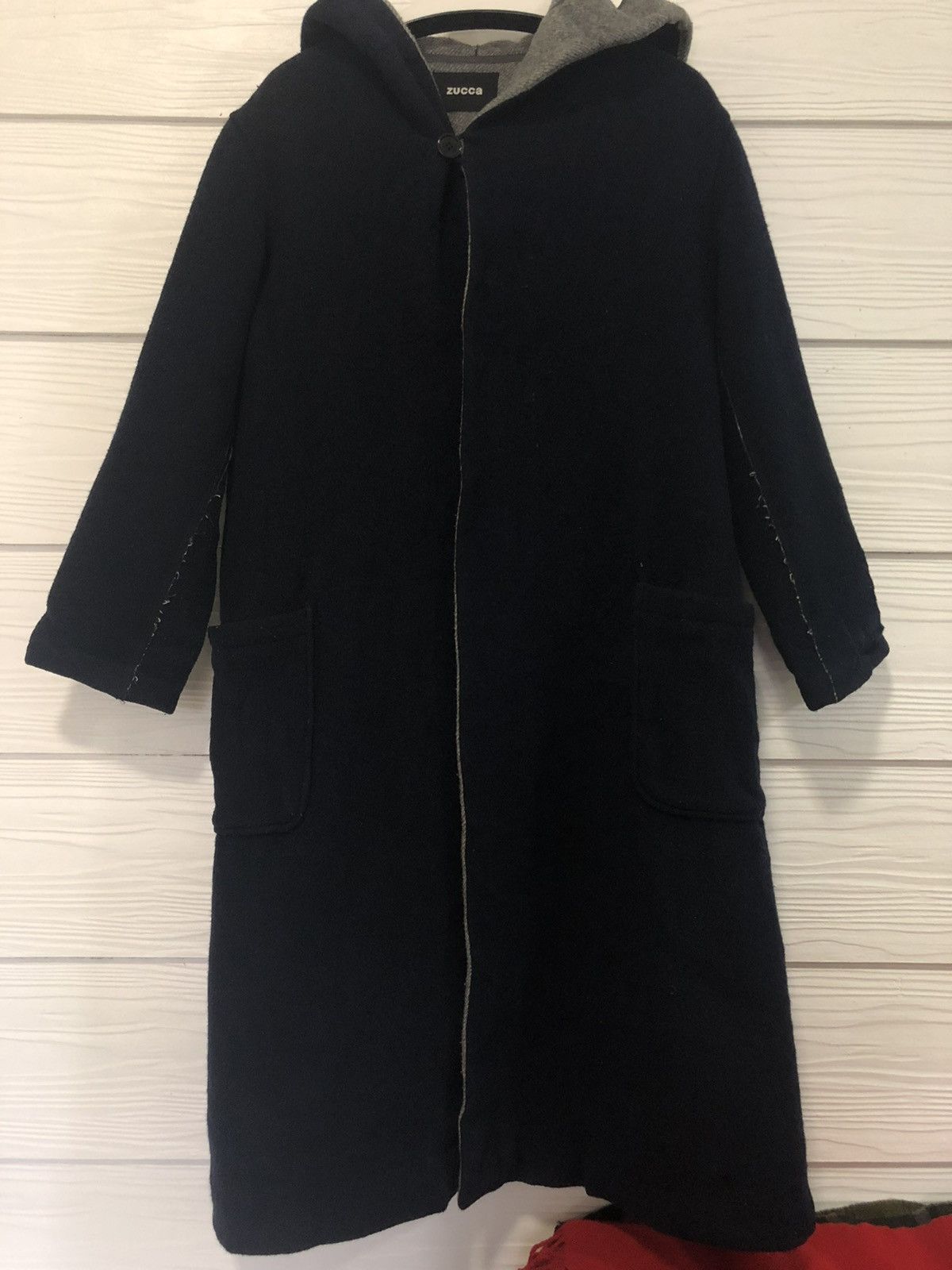Zucca by Issey Miyake loong wools coat