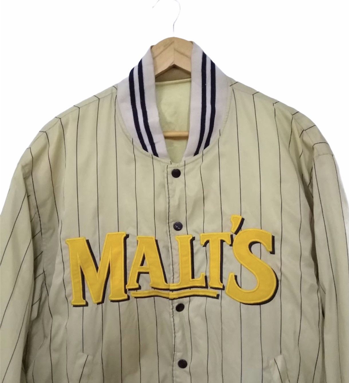 Japanese Brand Vintage 90s Malts Beer Suntory Reversible Jacket Size US L / EU 52-54 / 3 - 2 Thumbnail
