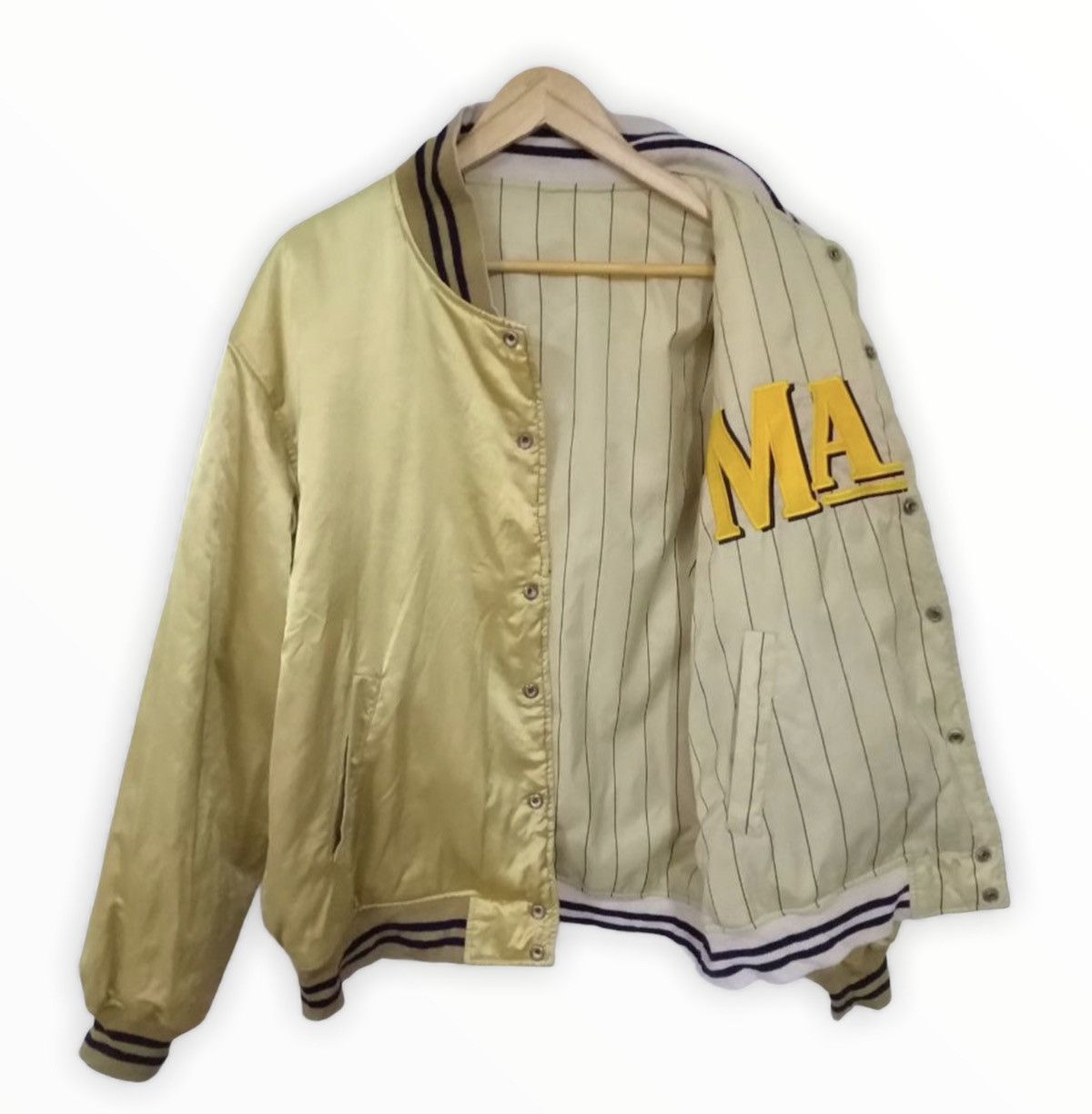 Japanese Brand Vintage 90s Malts Beer Suntory Reversible Jacket Size US L / EU 52-54 / 3 - 6 Thumbnail